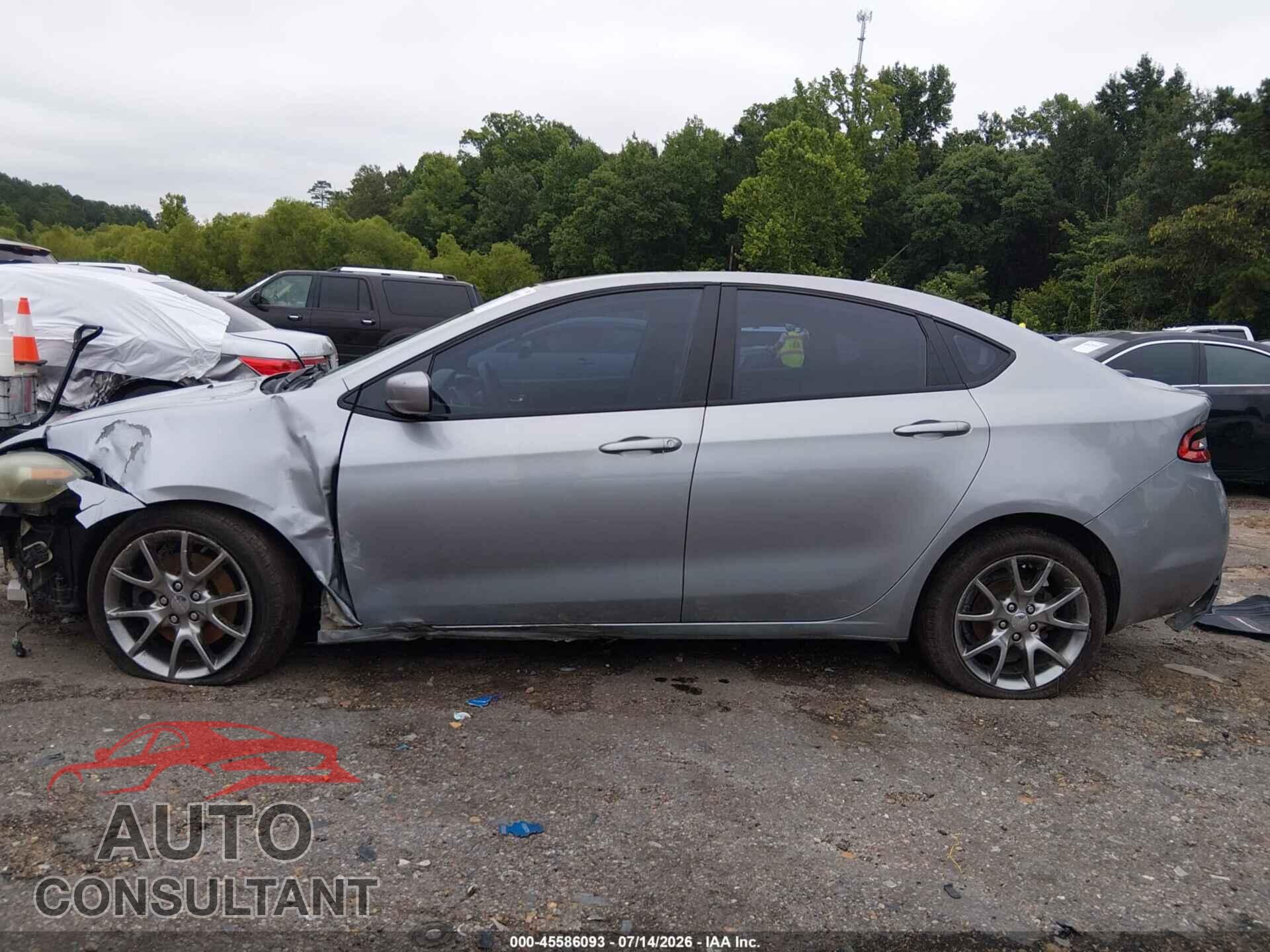 DODGE DART 2015 - 1C3CDFBB4FD187770