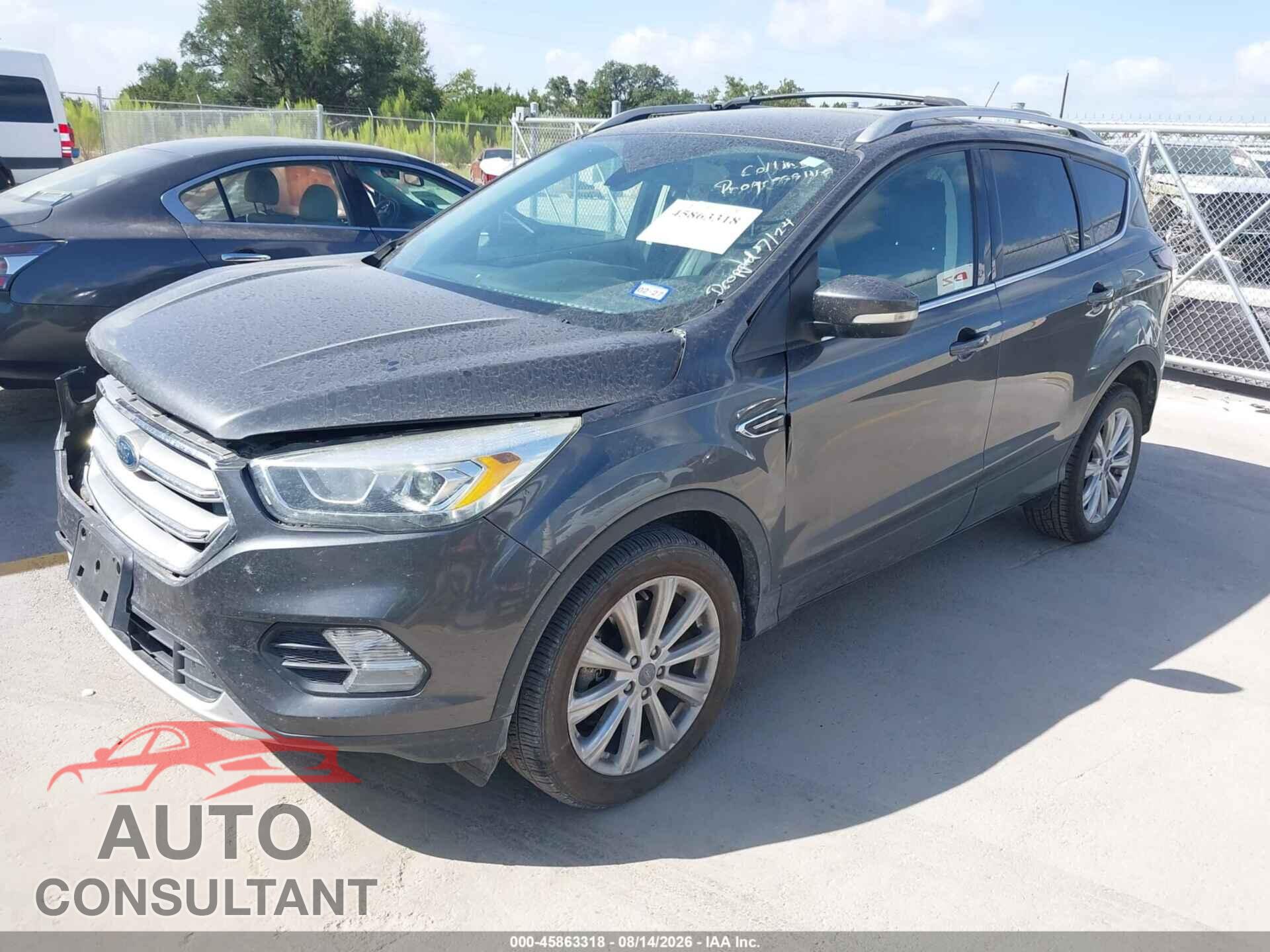 FORD ESCAPE 2017 - 1FMCU9JD2HUB82923