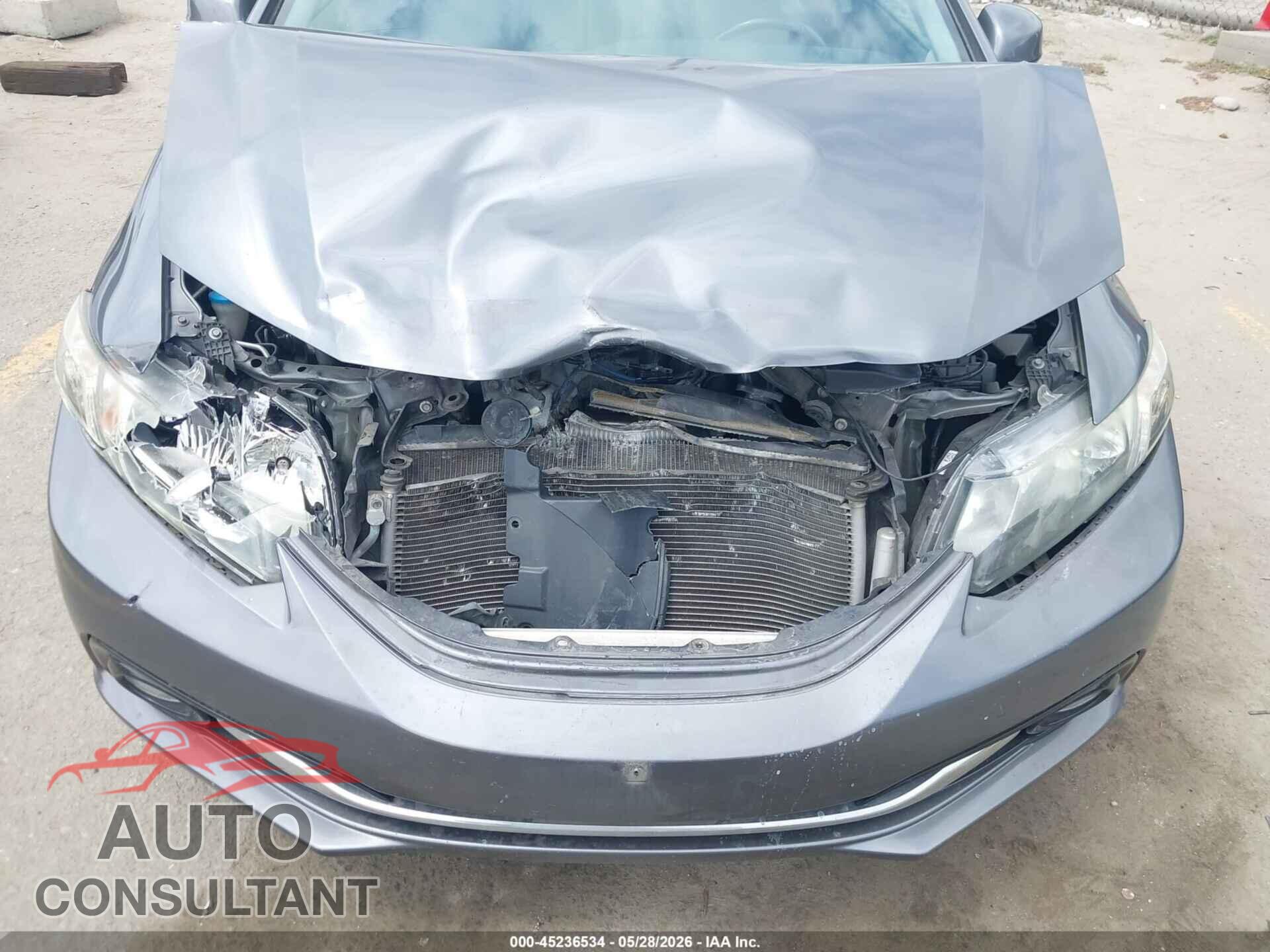 HONDA CIVIC 2013 - 19XFB2F94DE213567