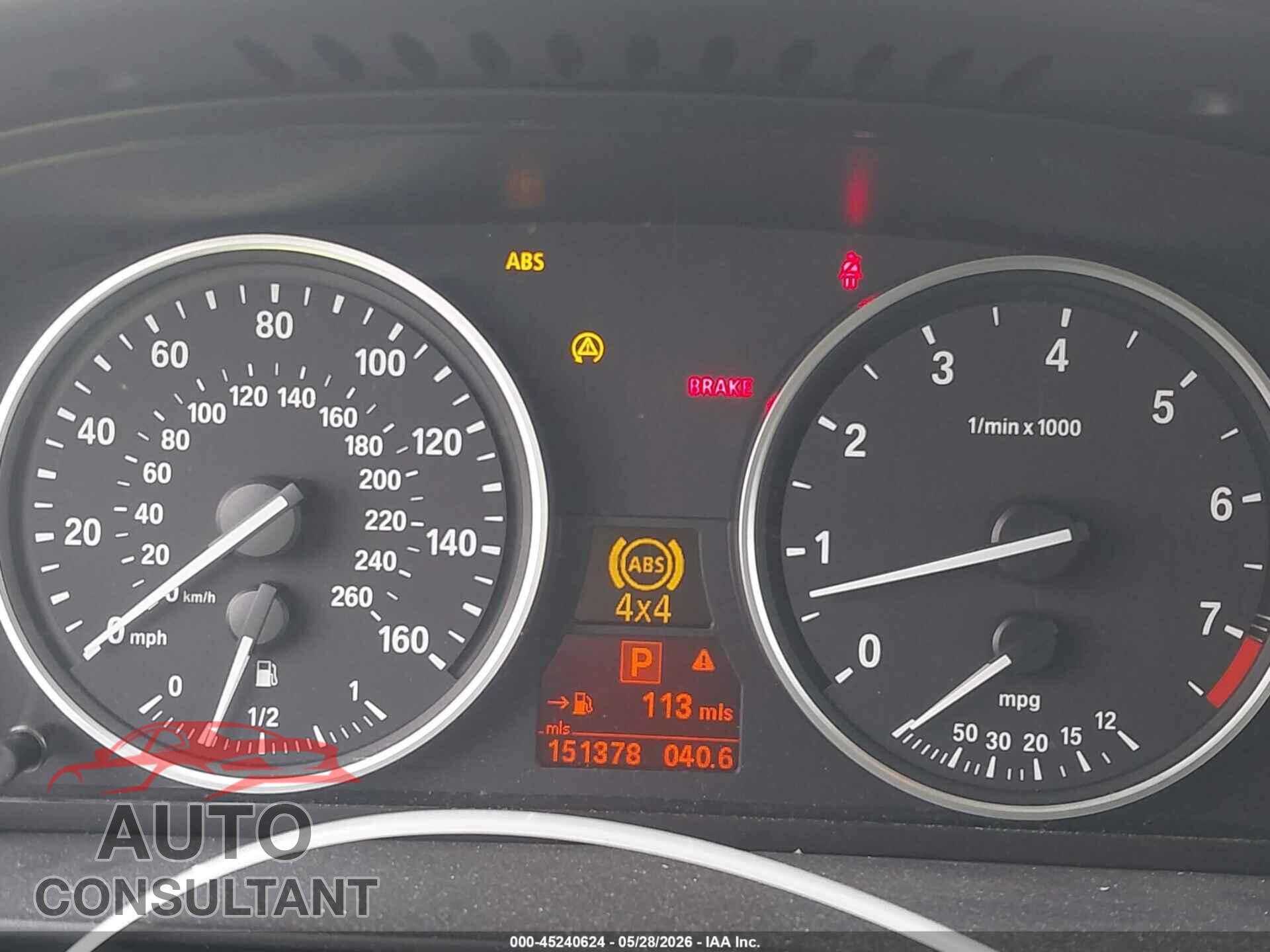 BMW 535I 2010 - WBANV9C50AC391540
