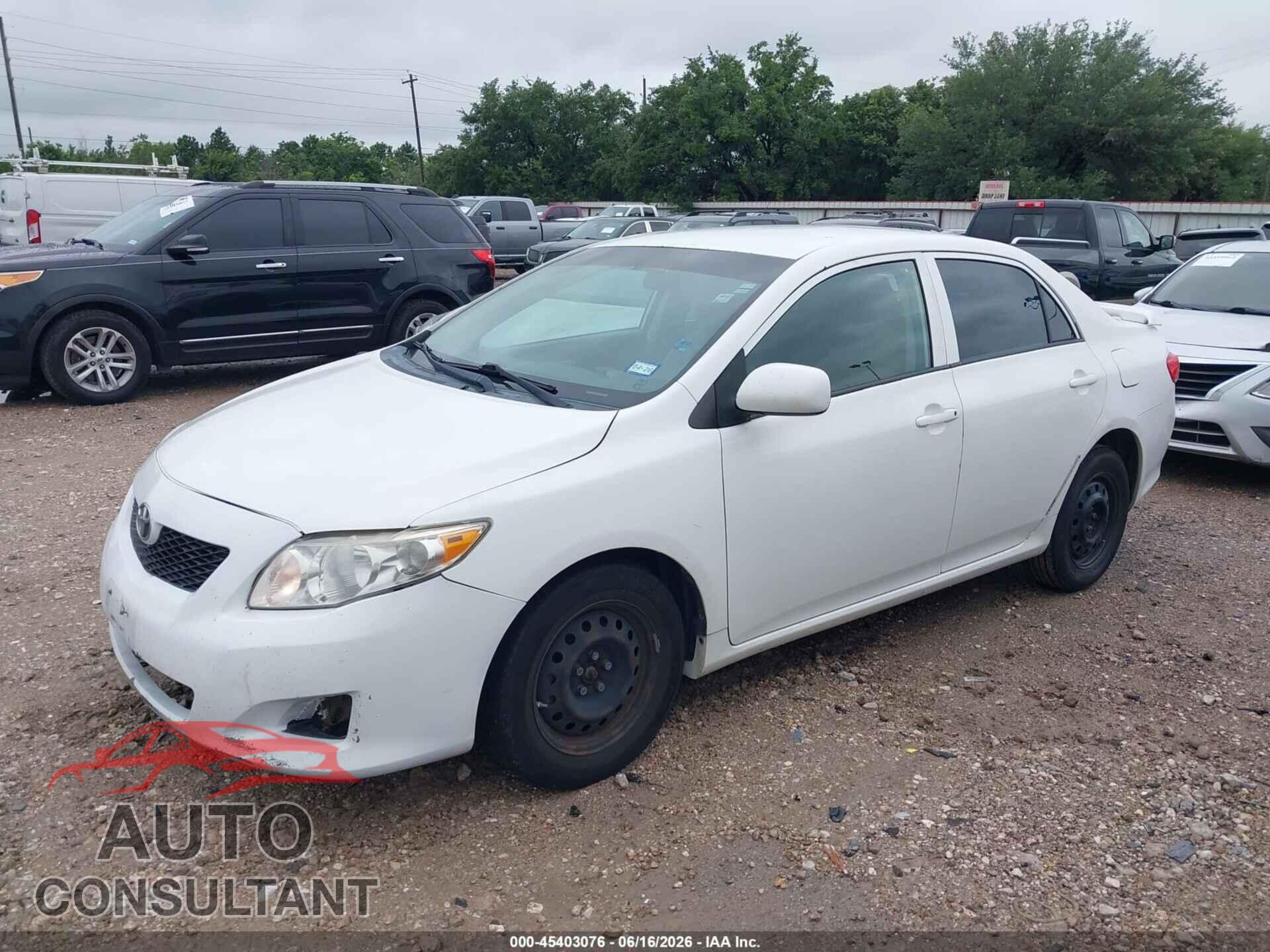 TOYOTA COROLLA 2010 - 2T1BU4EE4AC376295