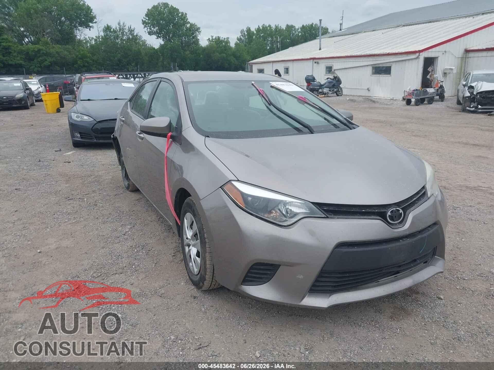 TOYOTA COROLLA 2014 - 5YFBPRHE0EP075285