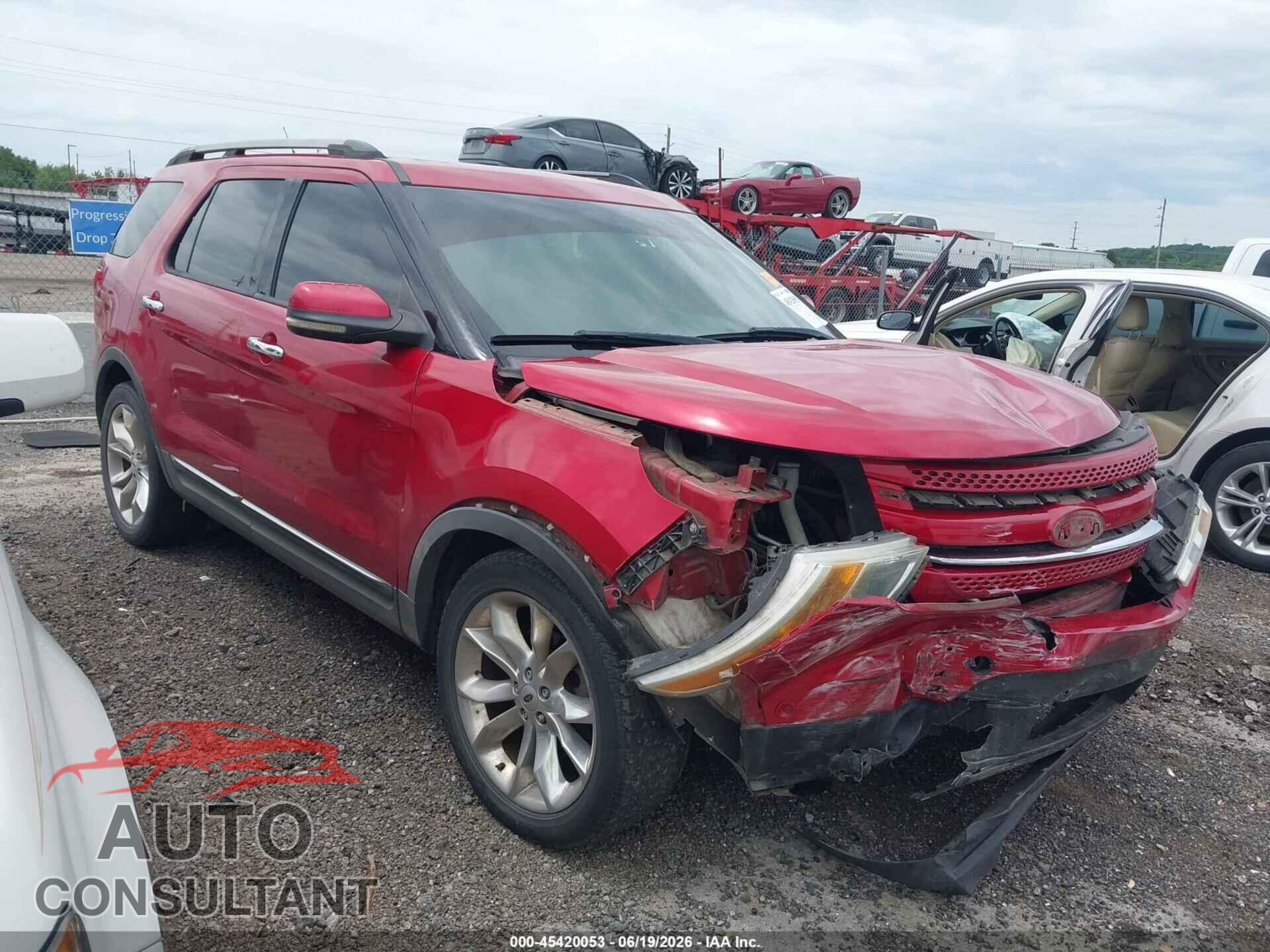 FORD EXPLORER 2012 - 1FMHK7F95CGA08498