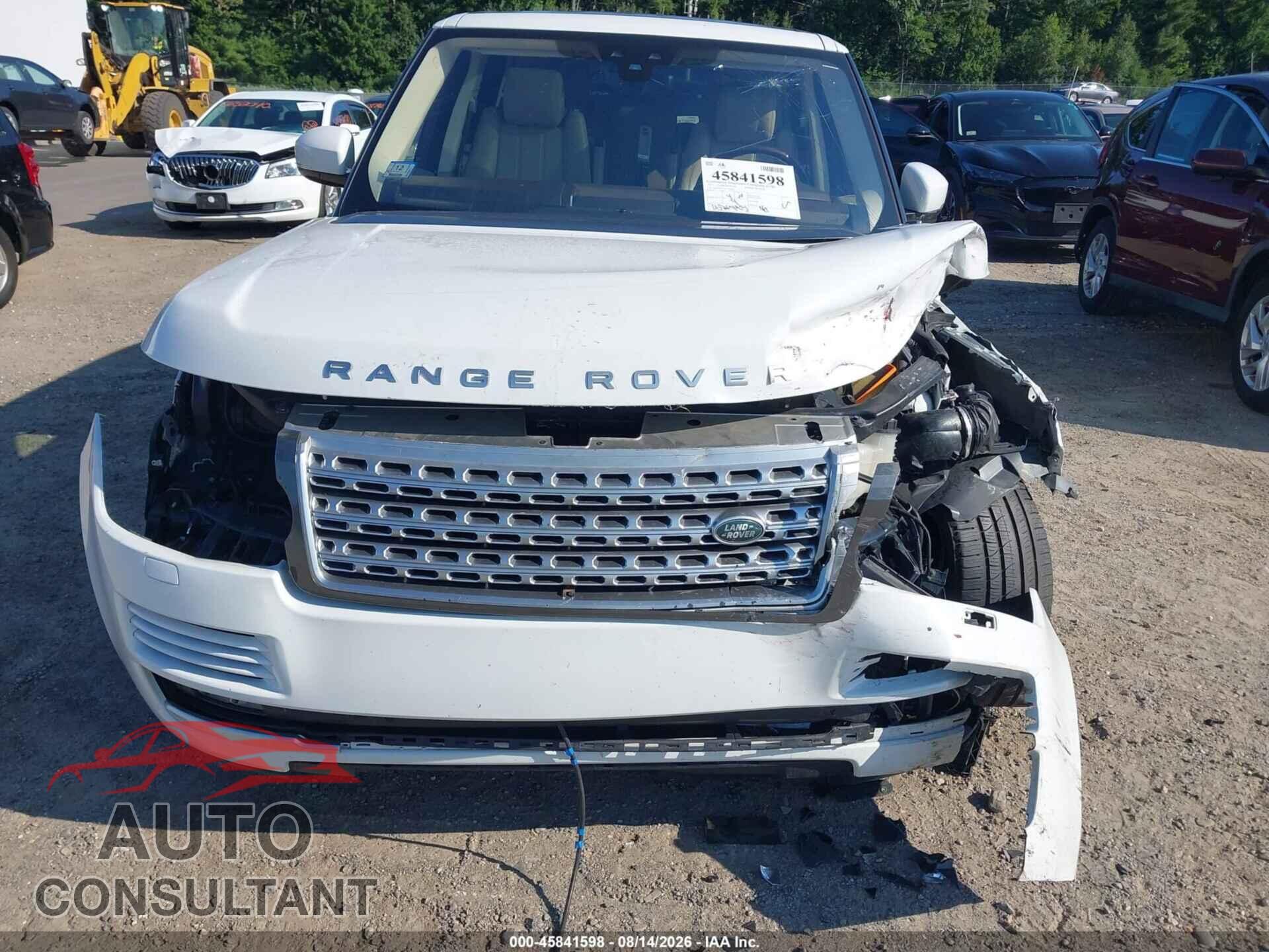 LAND ROVER RANGE ROVER 2017 - SALGS2FE3HA362944