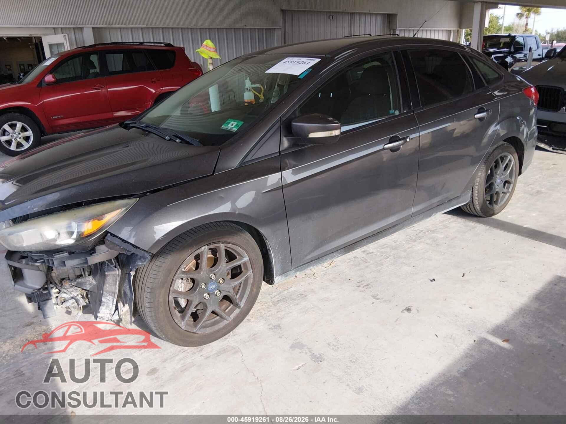 FORD FOCUS 2016 - 1FADP3FE0GL287453
