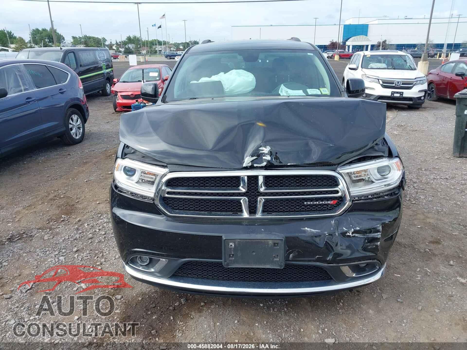DODGE DURANGO 2019 - 1C4RDJAG8KC848464
