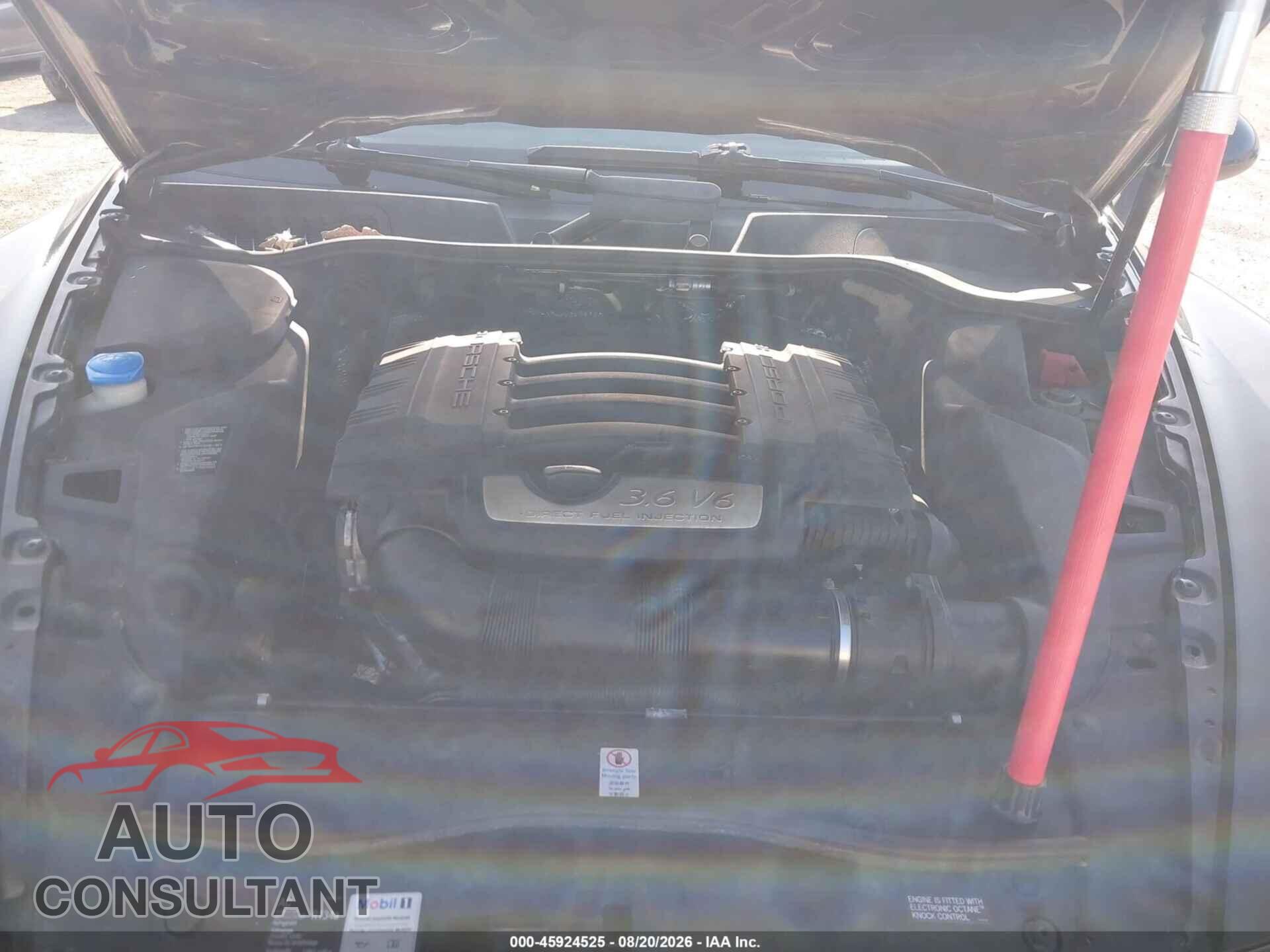 PORSCHE CAYENNE 2012 - WP1AA2A21CLA12382