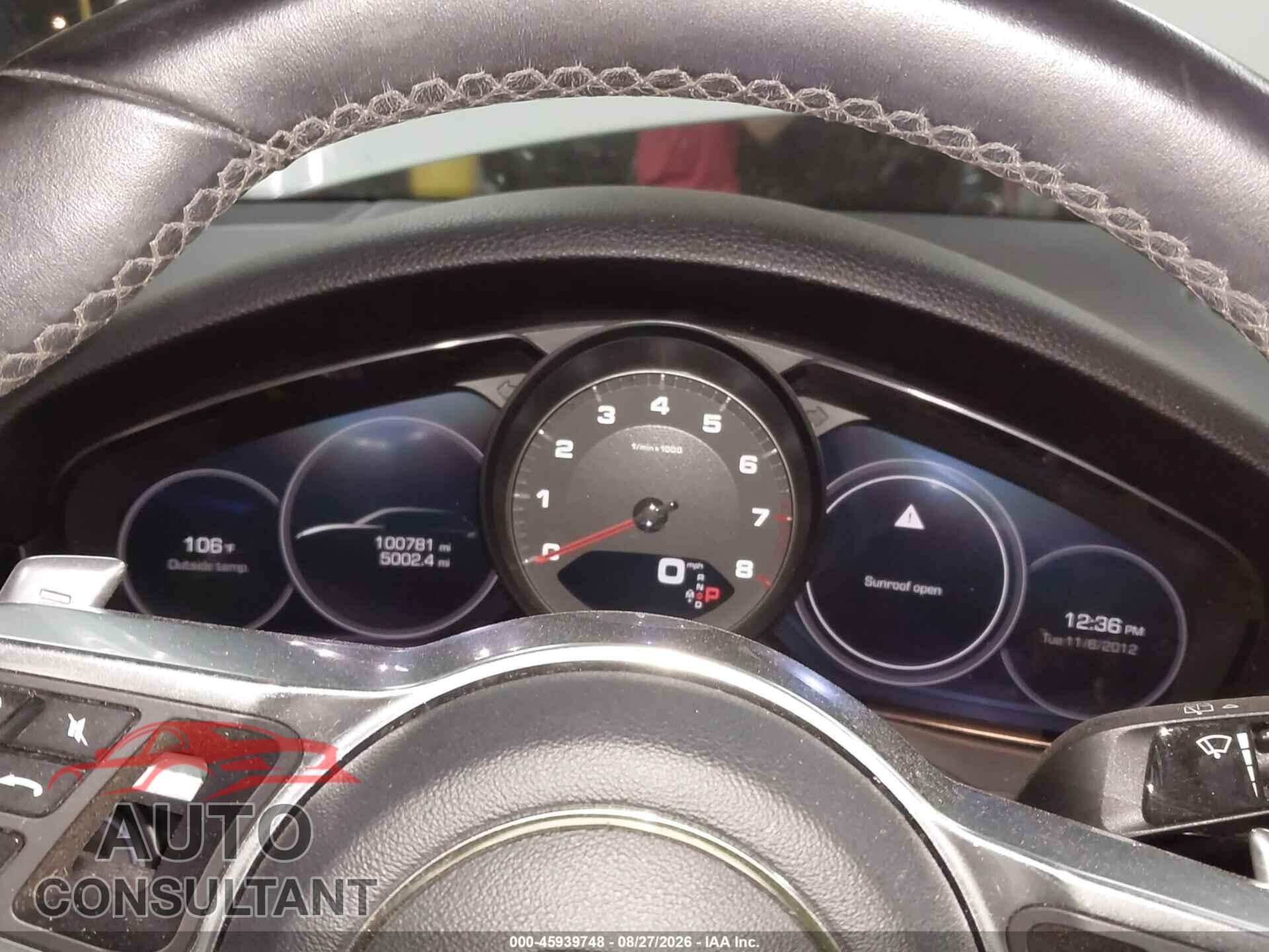 PORSCHE CAYENNE 2019 - WP1AA2AY3KDA08184