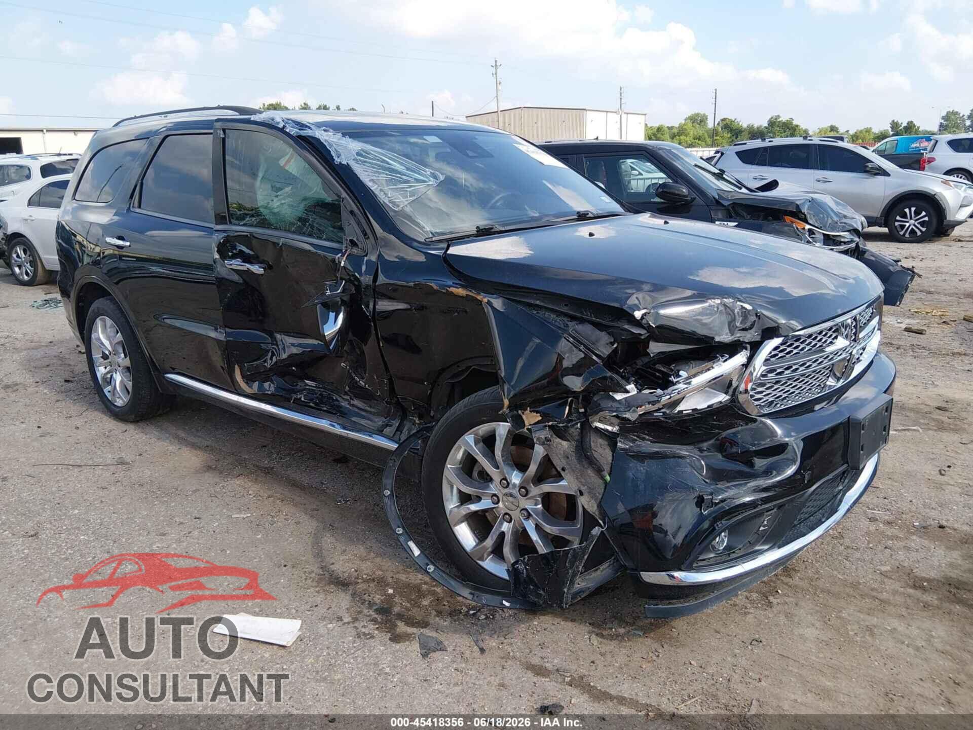 DODGE DURANGO 2017 - 1C4RDHEG7HC774689