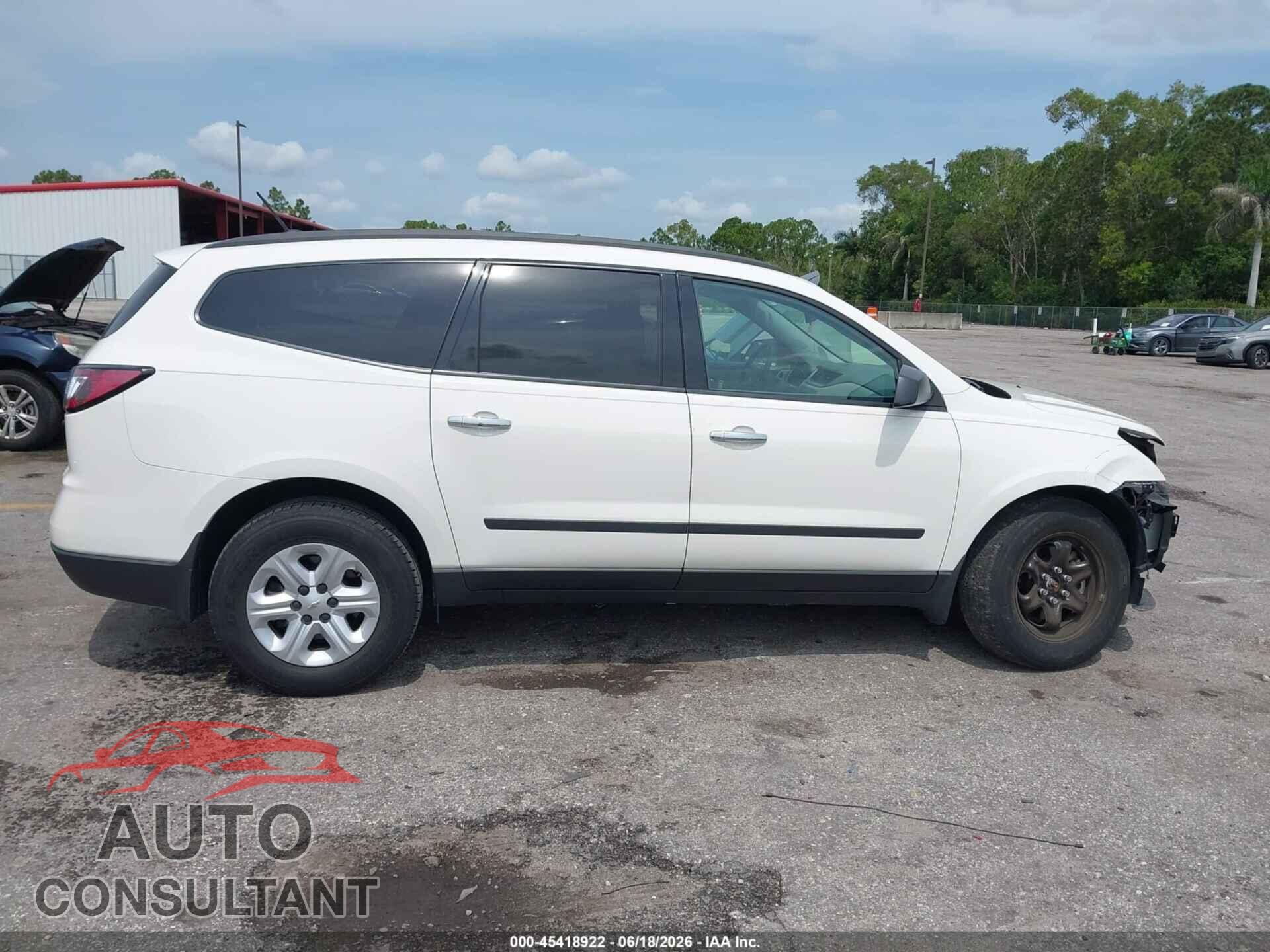 CHEVROLET TRAVERSE 2014 - 1GNKRFED4EJ155351