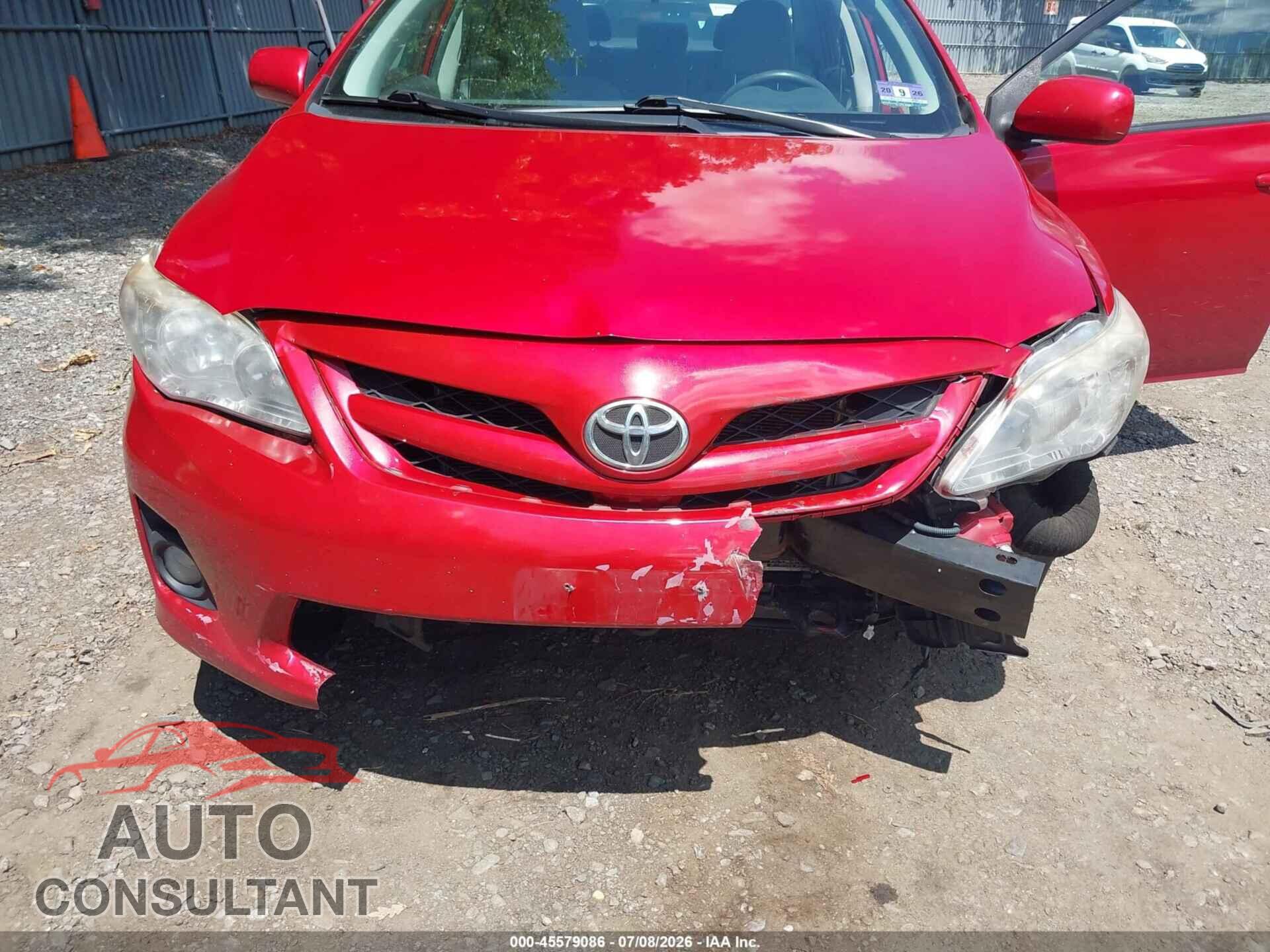 TOYOTA COROLLA 2011 - 2T1BU4EE4BC538329