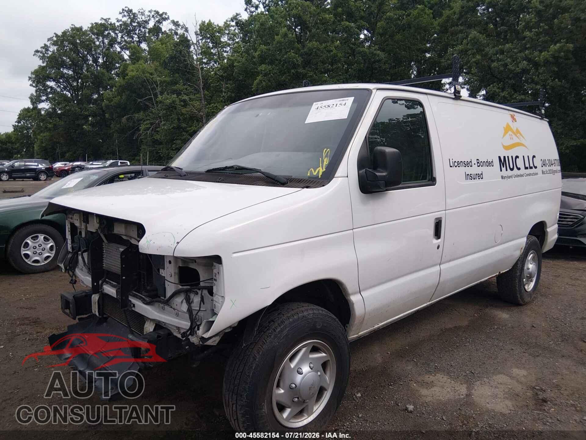 FORD E-250 2013 - 1FTNE2EW7DDA18431
