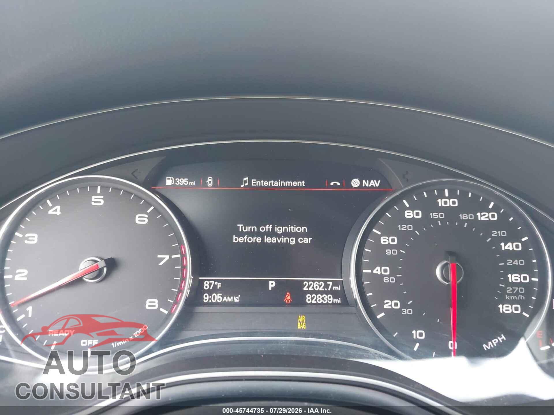 AUDI A6 2018 - WAUC8AFC2JN090704