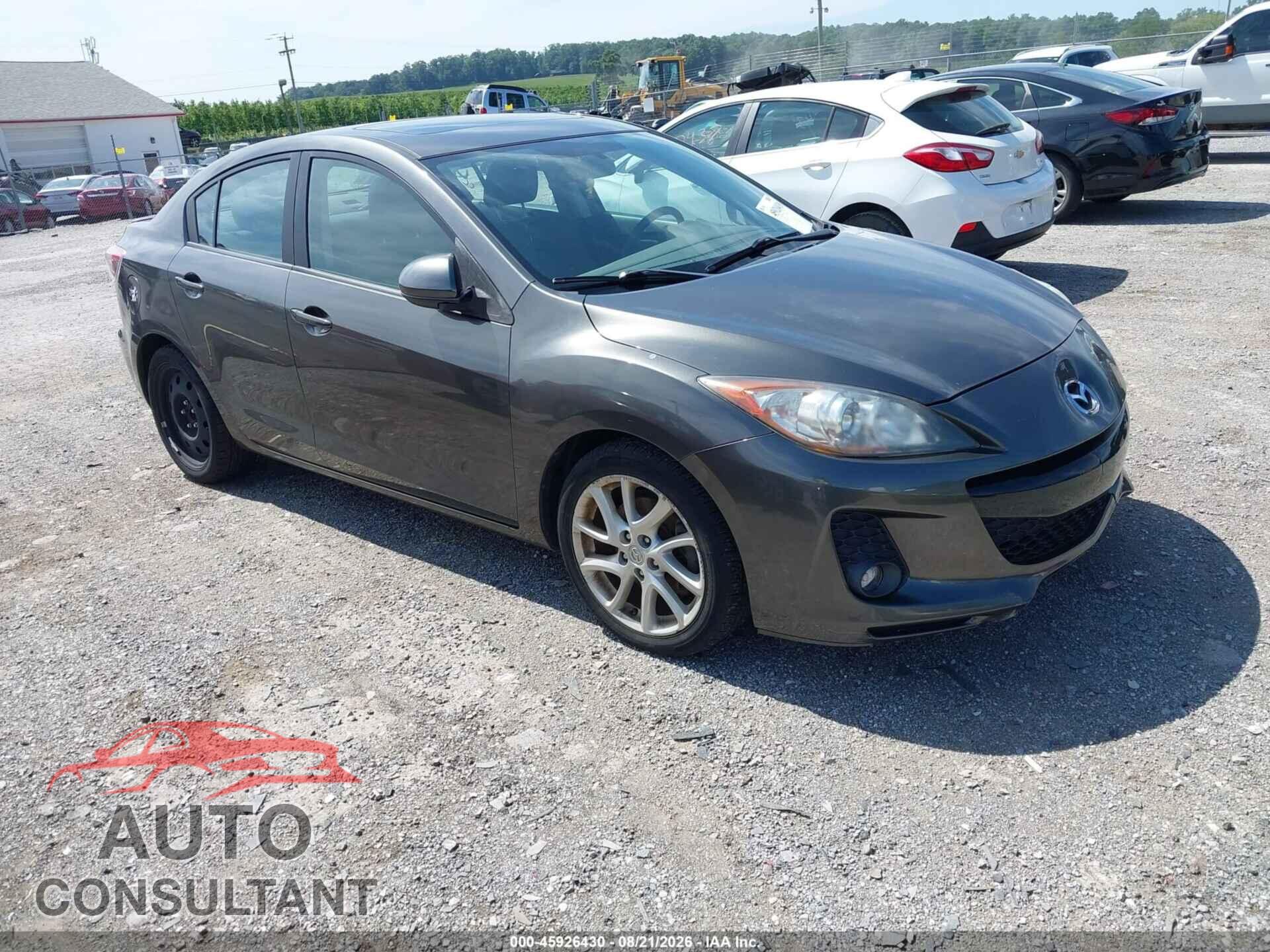 MAZDA MAZDA3 2012 - JM1BL1V60C1507580