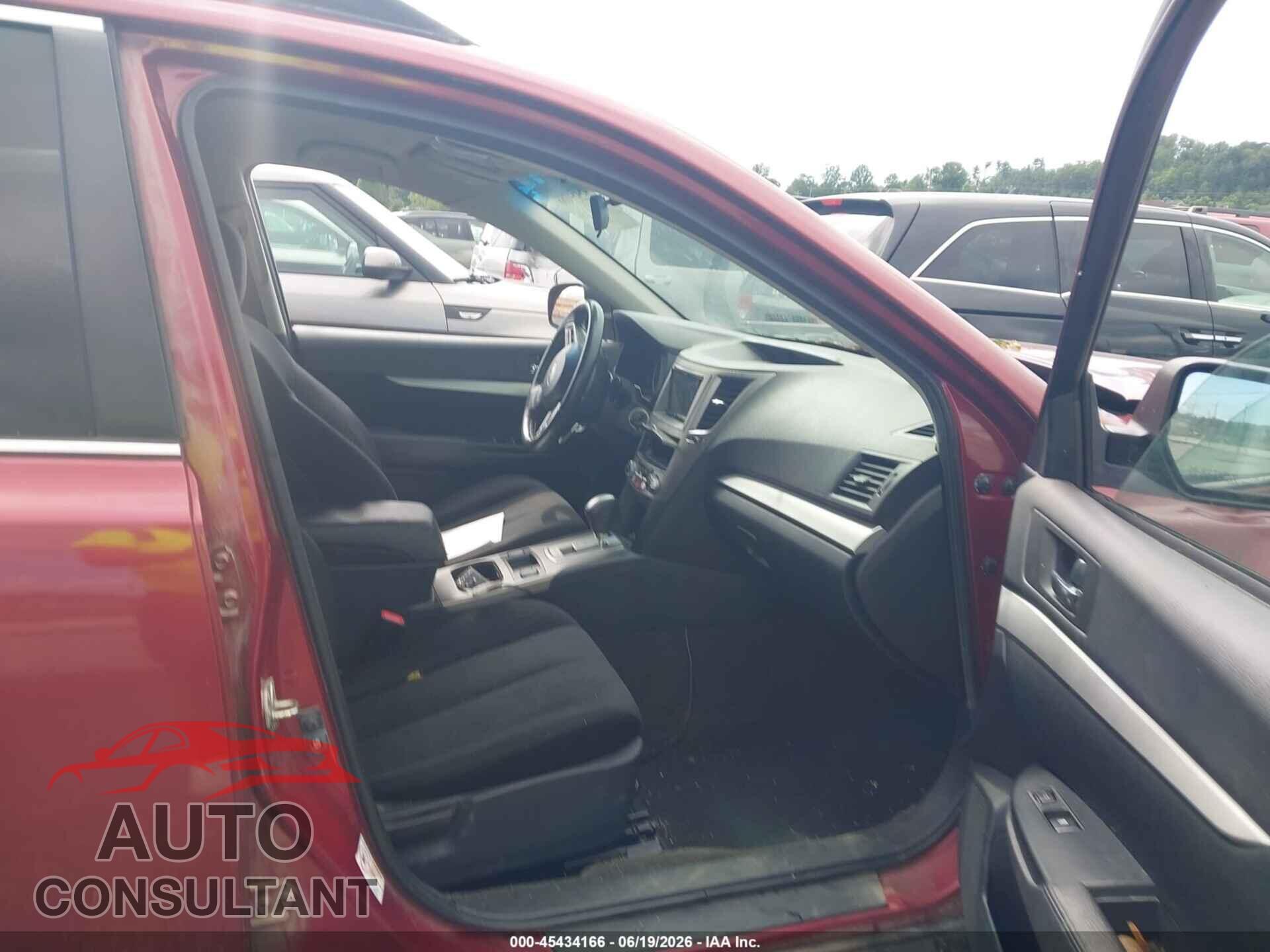 SUBARU OUTBACK 2014 - 4S4BRBCC3E3325968