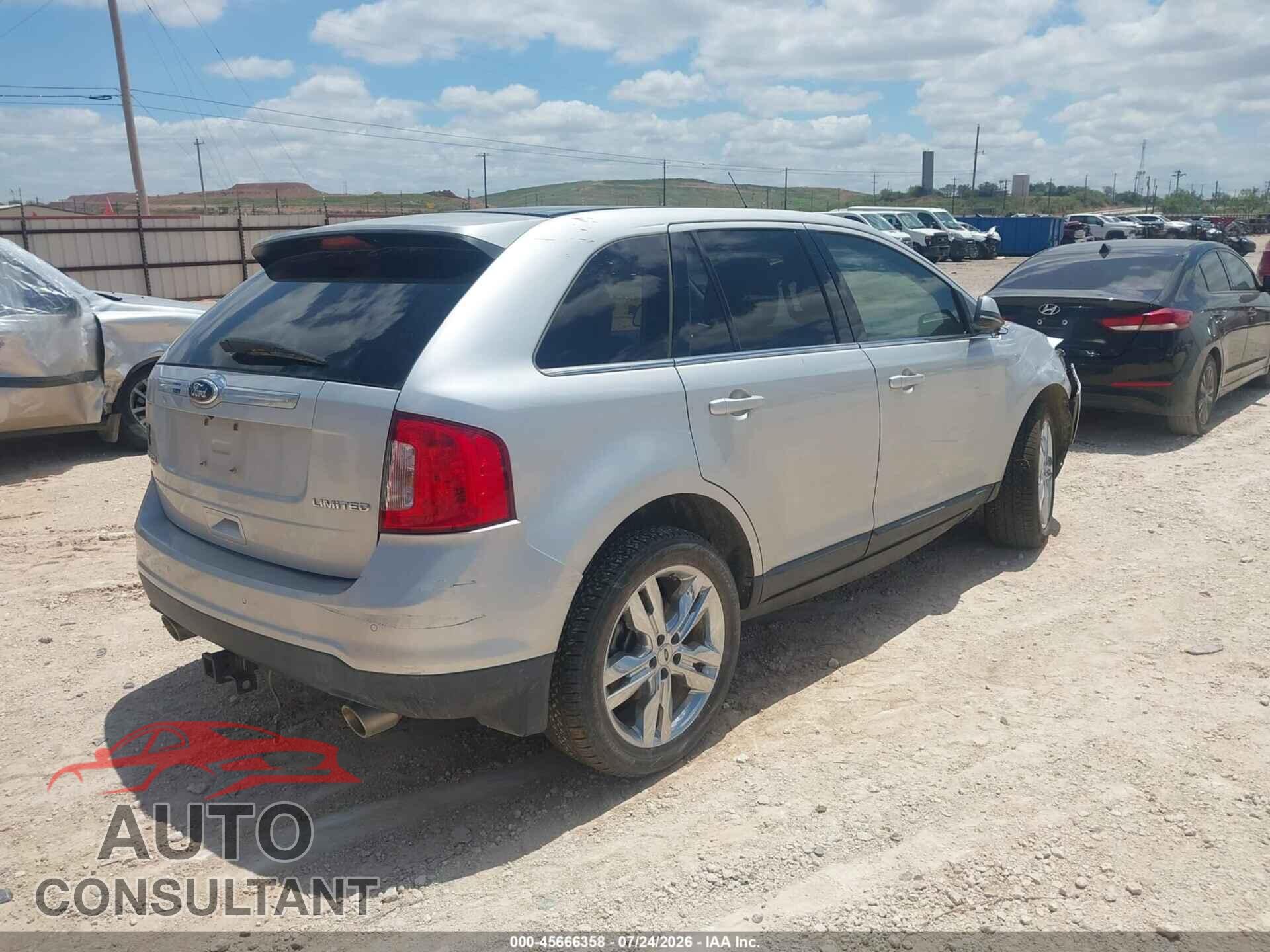 FORD EDGE 2013 - 2FMDK3KC7DBA82345