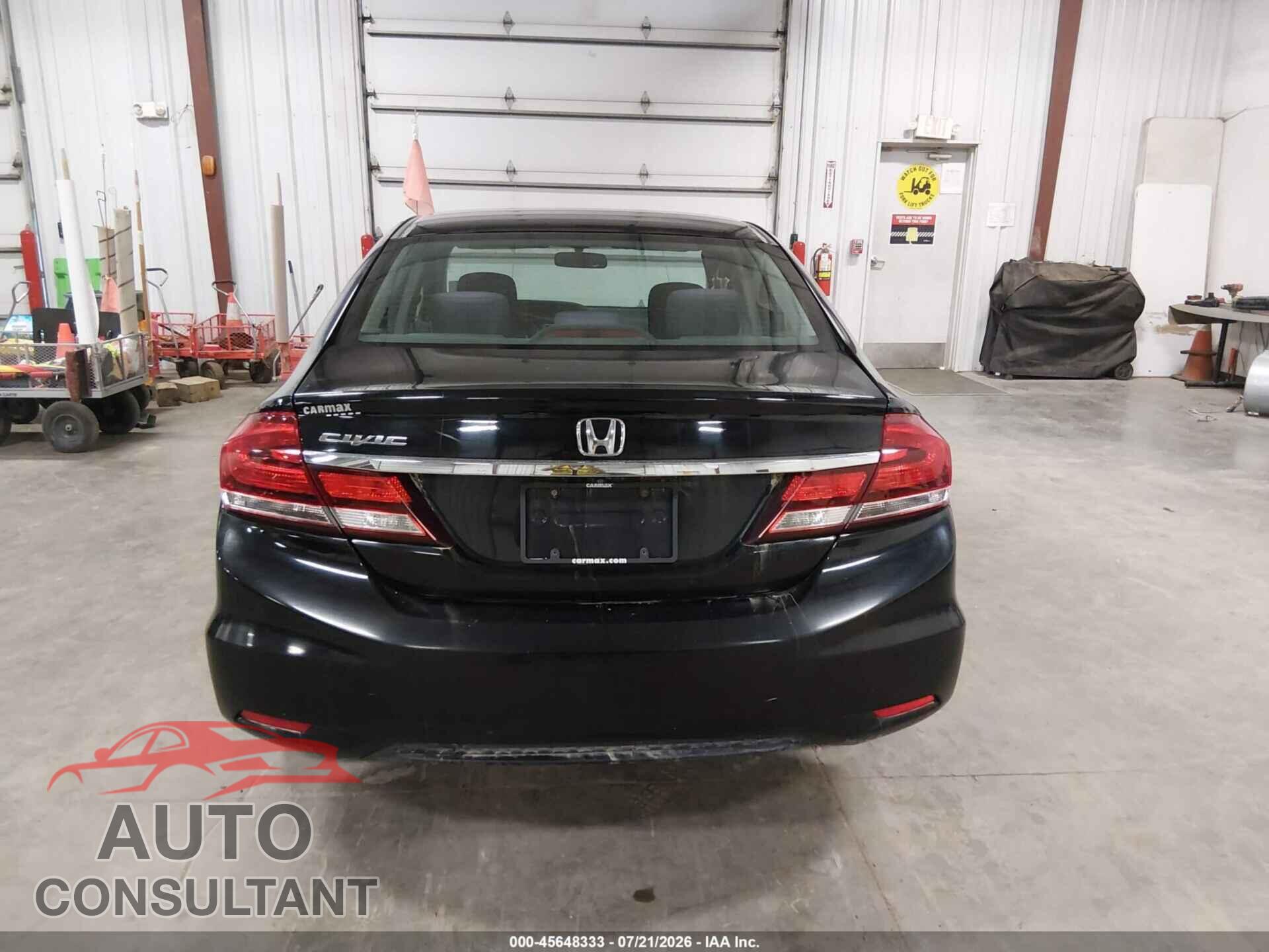 HONDA CIVIC 2014 - 19XFB2F87EE244739