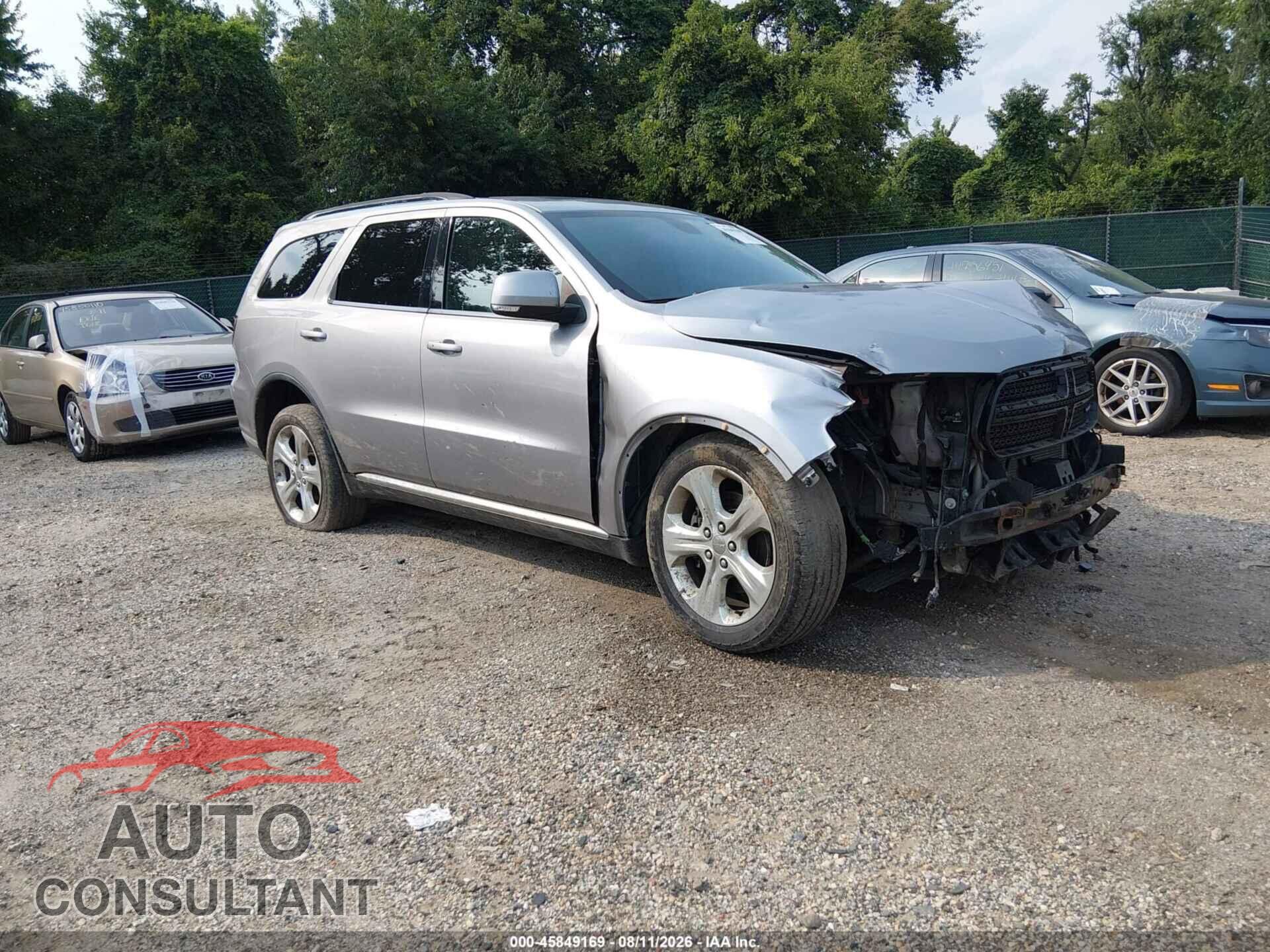 DODGE DURANGO 2014 - 1C4RDJDG8EC973481