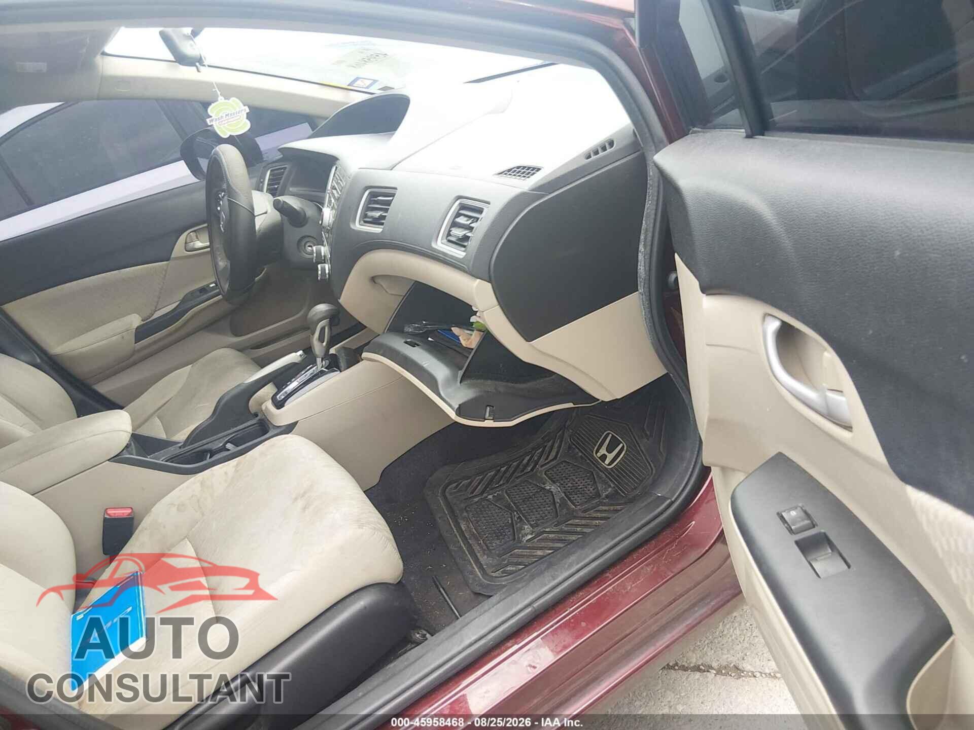 HONDA CIVIC 2015 - 19XFB2F53FE700744