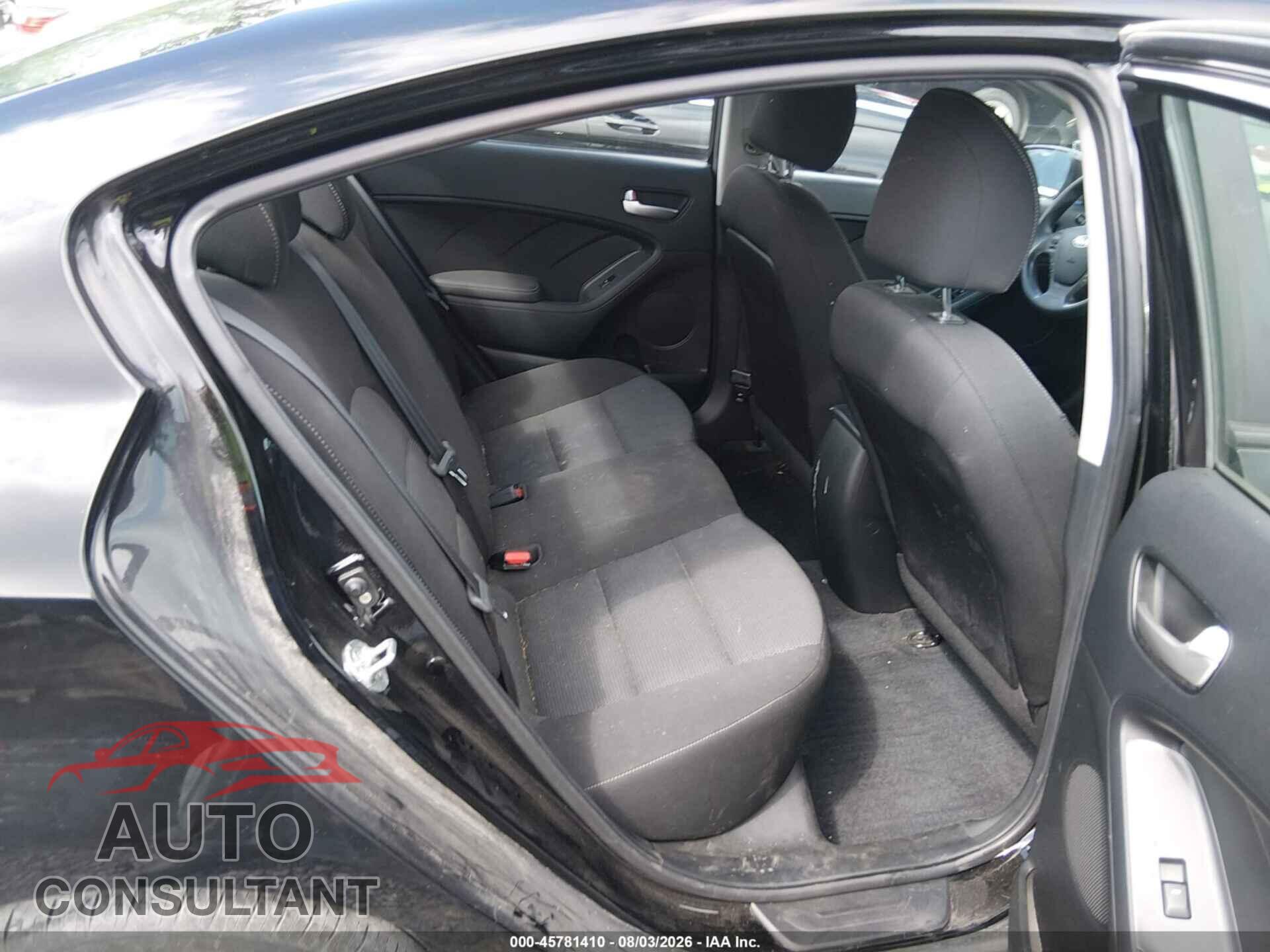 KIA FORTE 2017 - 3KPFK4A71HE096120