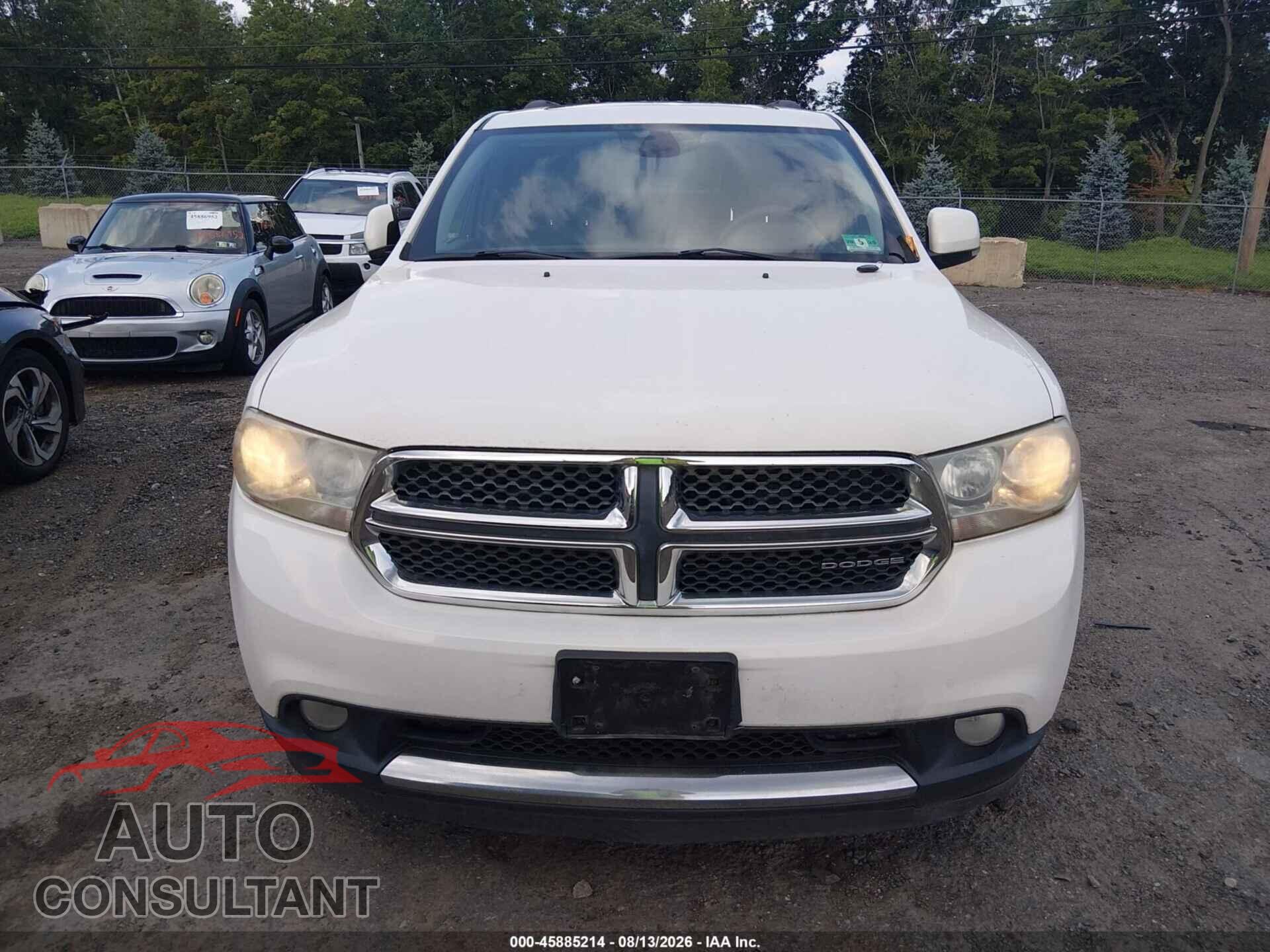 DODGE DURANGO 2012 - 1C4RDJDG4CC121299
