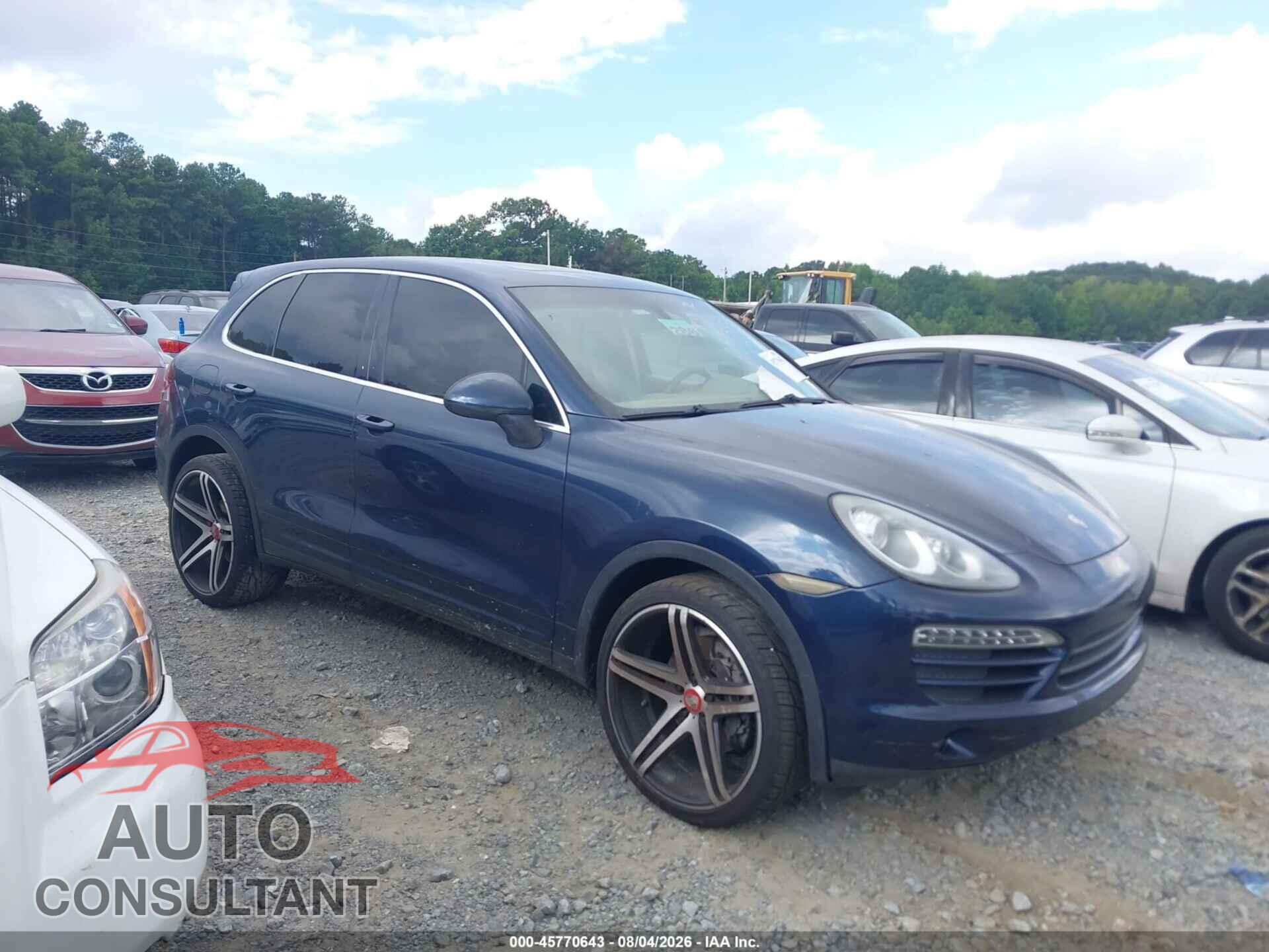 PORSCHE CAYENNE 2011 - WP1AA2A23BLA07554