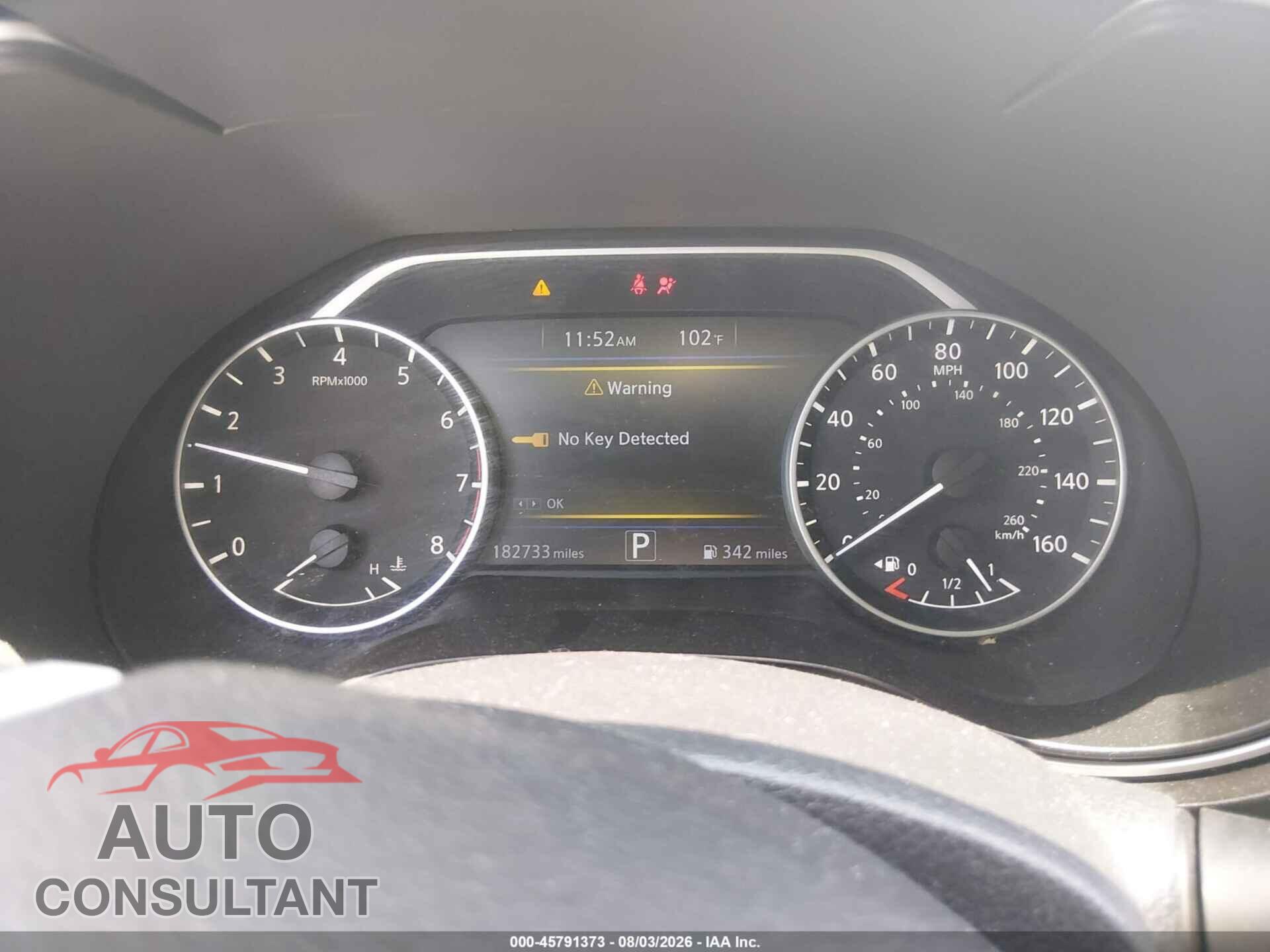 NISSAN MAXIMA 2017 - 1N4AA6AP3HC426975
