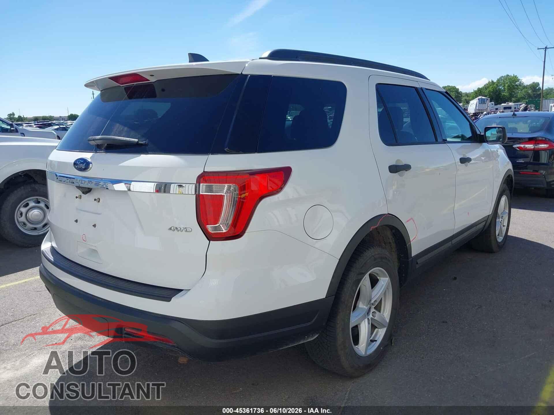 FORD EXPLORER 2018 - 1FM5K8B85JGB95258