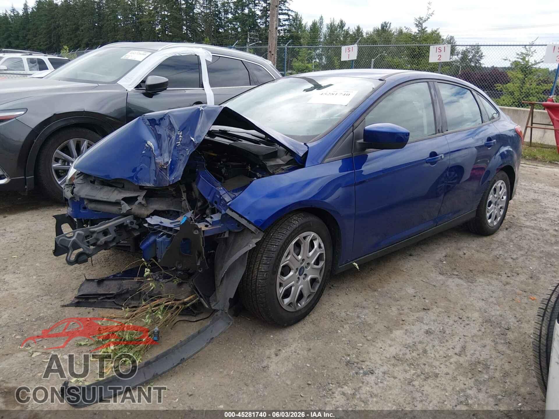 FORD FOCUS 2012 - 1FAHP3F20CL454590