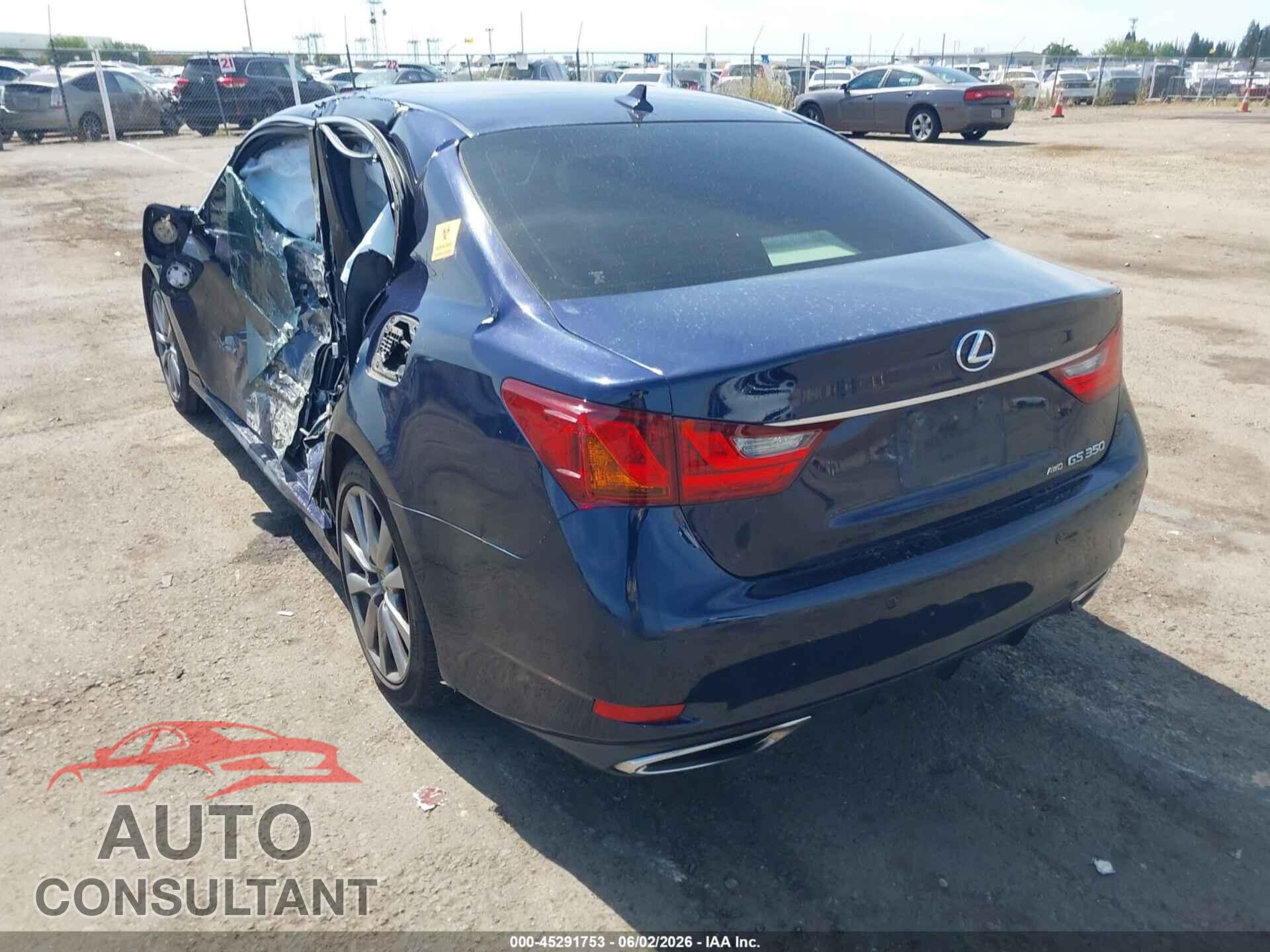 LEXUS GS 350 2013 - JTHCE1BL3D5002702