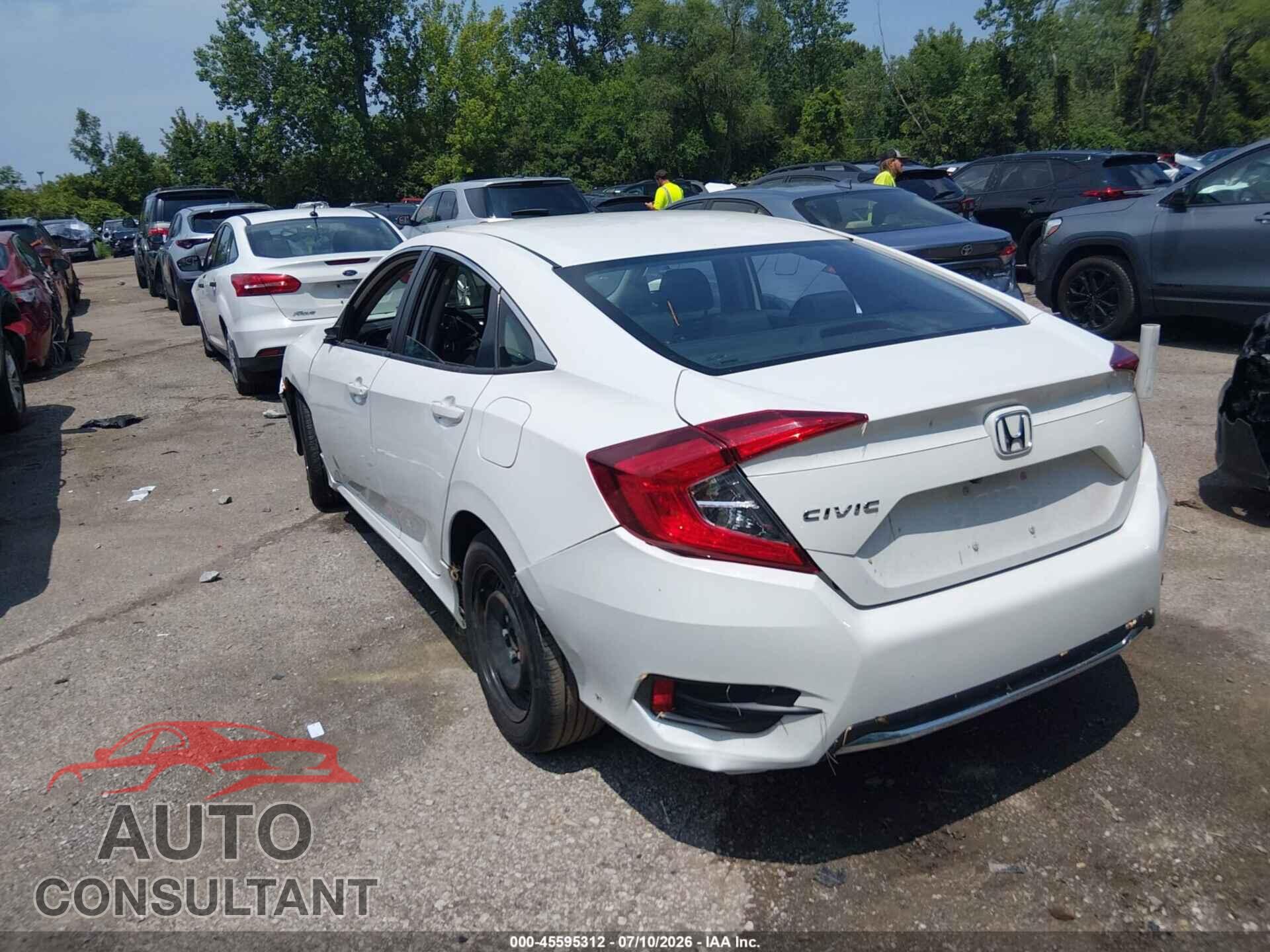 HONDA CIVIC 2019 - 2HGFC2F61KH581436