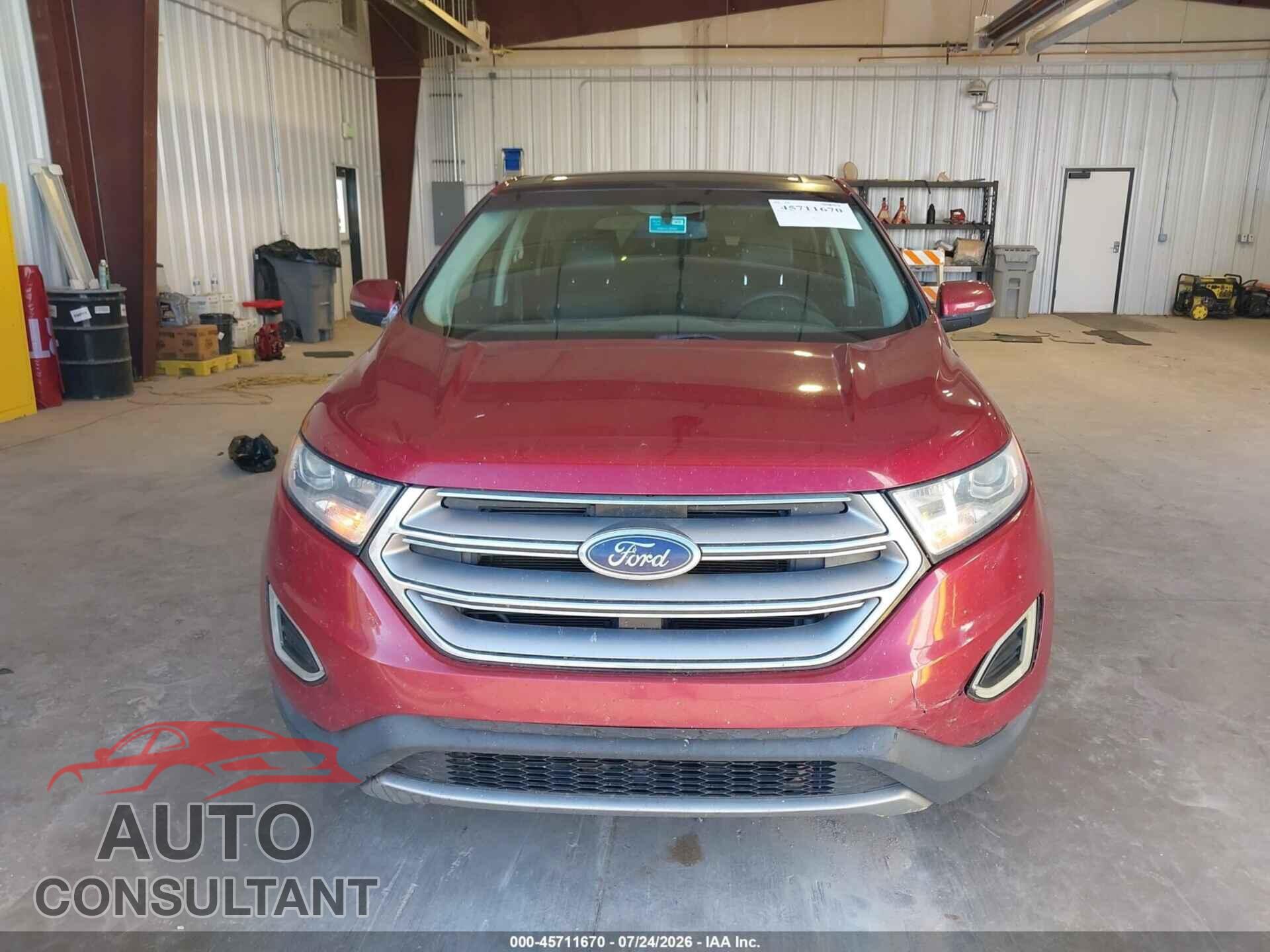 FORD EDGE 2015 - 2FMTK4J90FBC42222