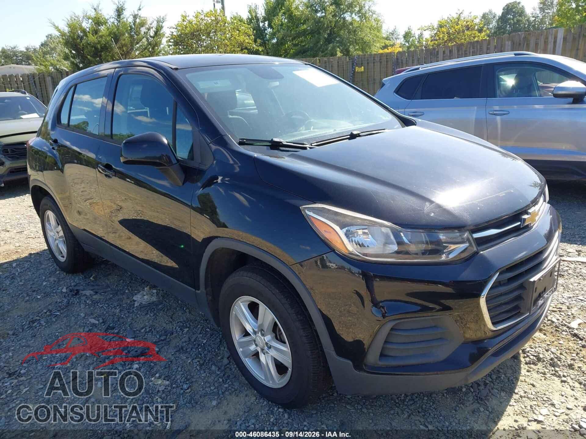 CHEVROLET TRAX 2017 - 3GNCJNSB3HL267371