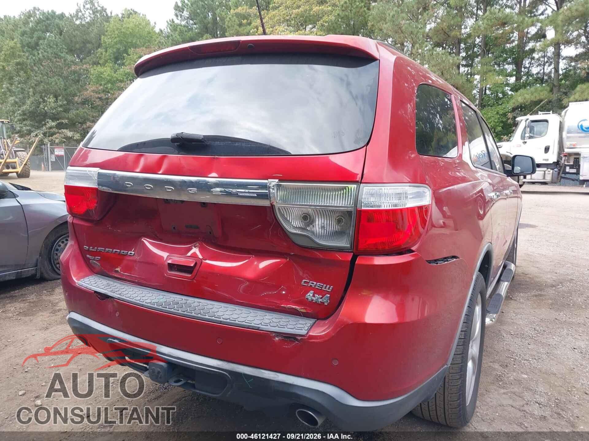 DODGE DURANGO 2011 - 1D4SE4GT4BC685996