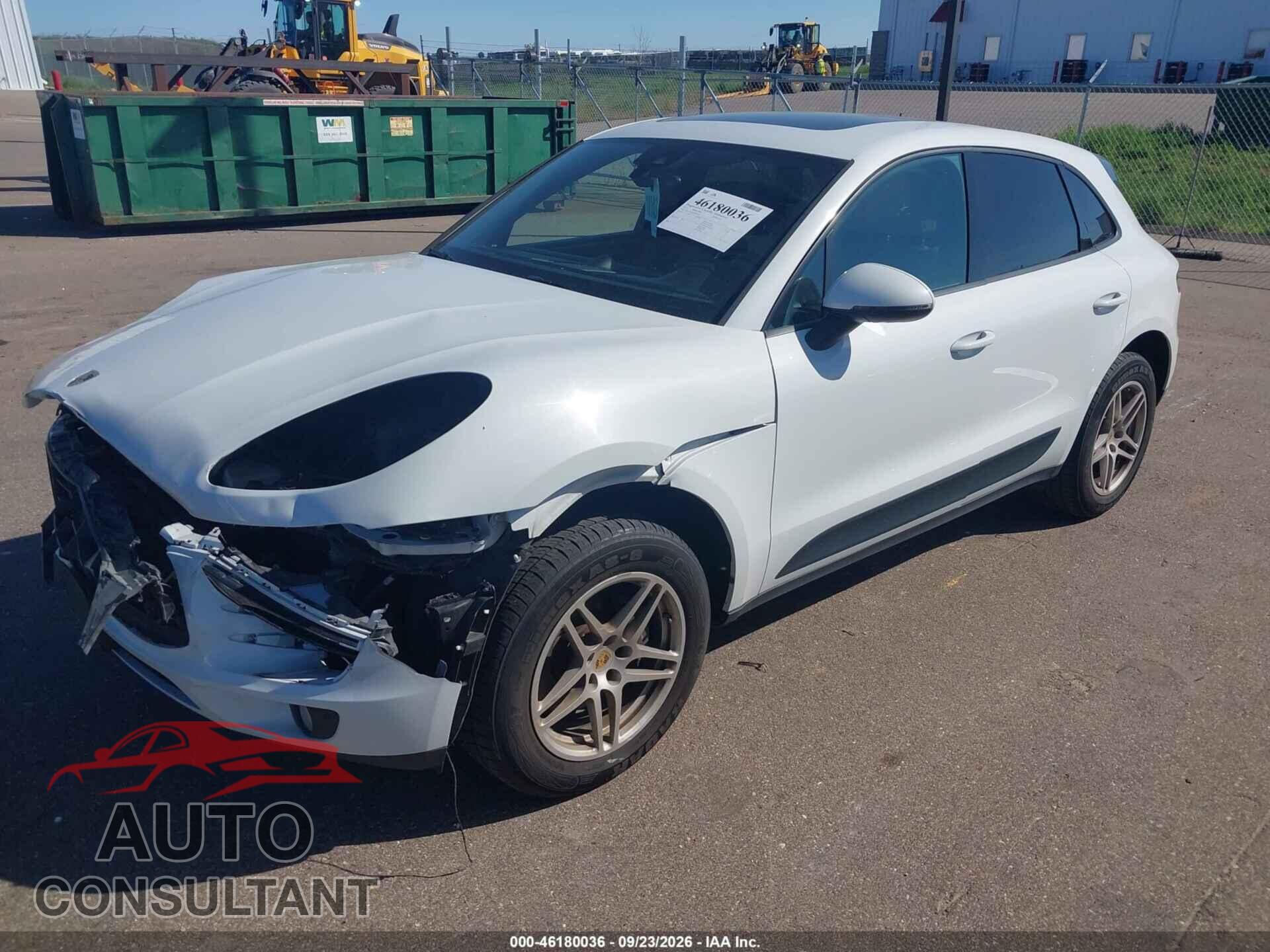 PORSCHE MACAN 2017 - WP1AA2A56HLB81945
