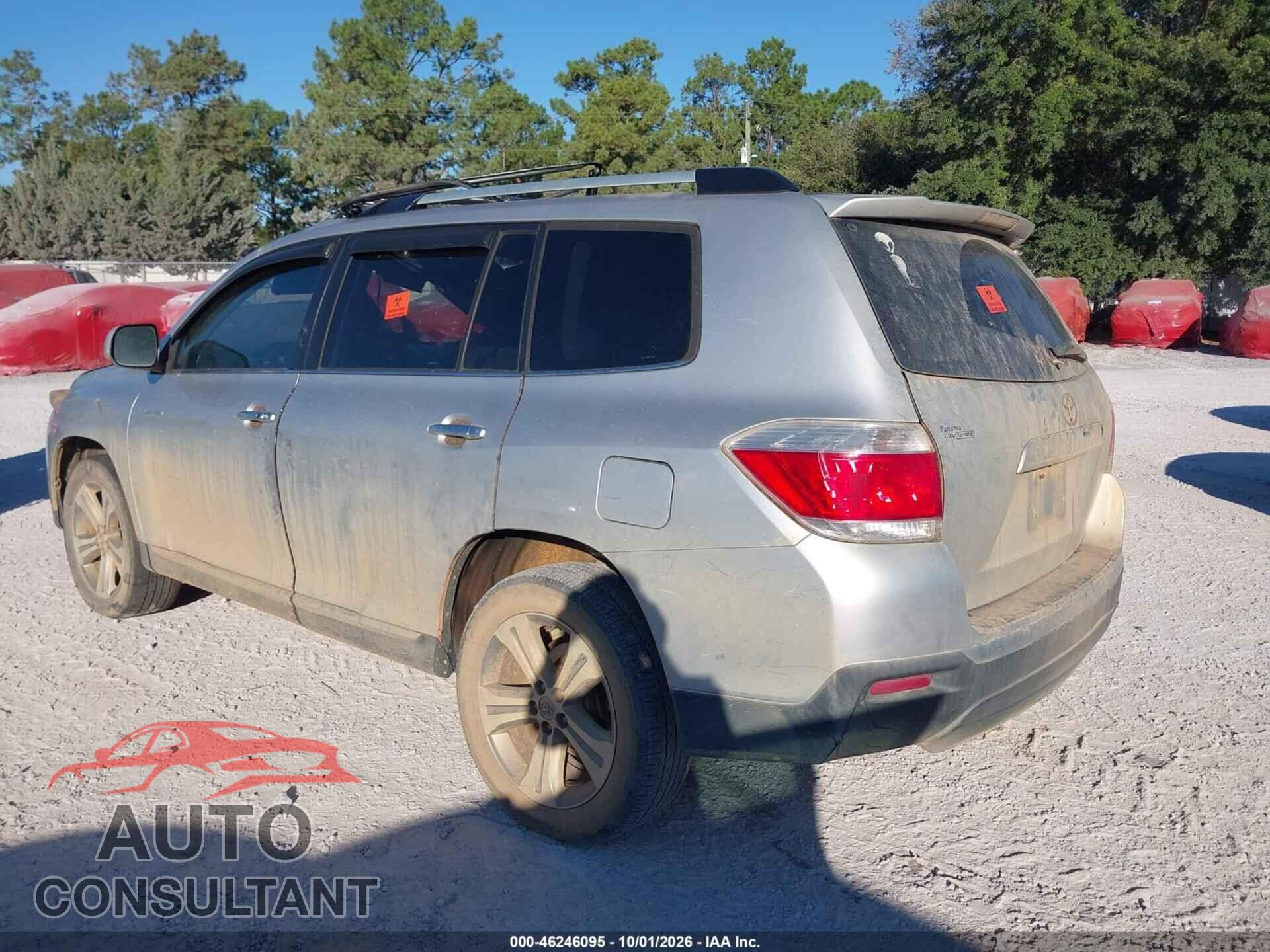 TOYOTA HIGHLANDER 2013 - 5TDYK3EH8DS100606