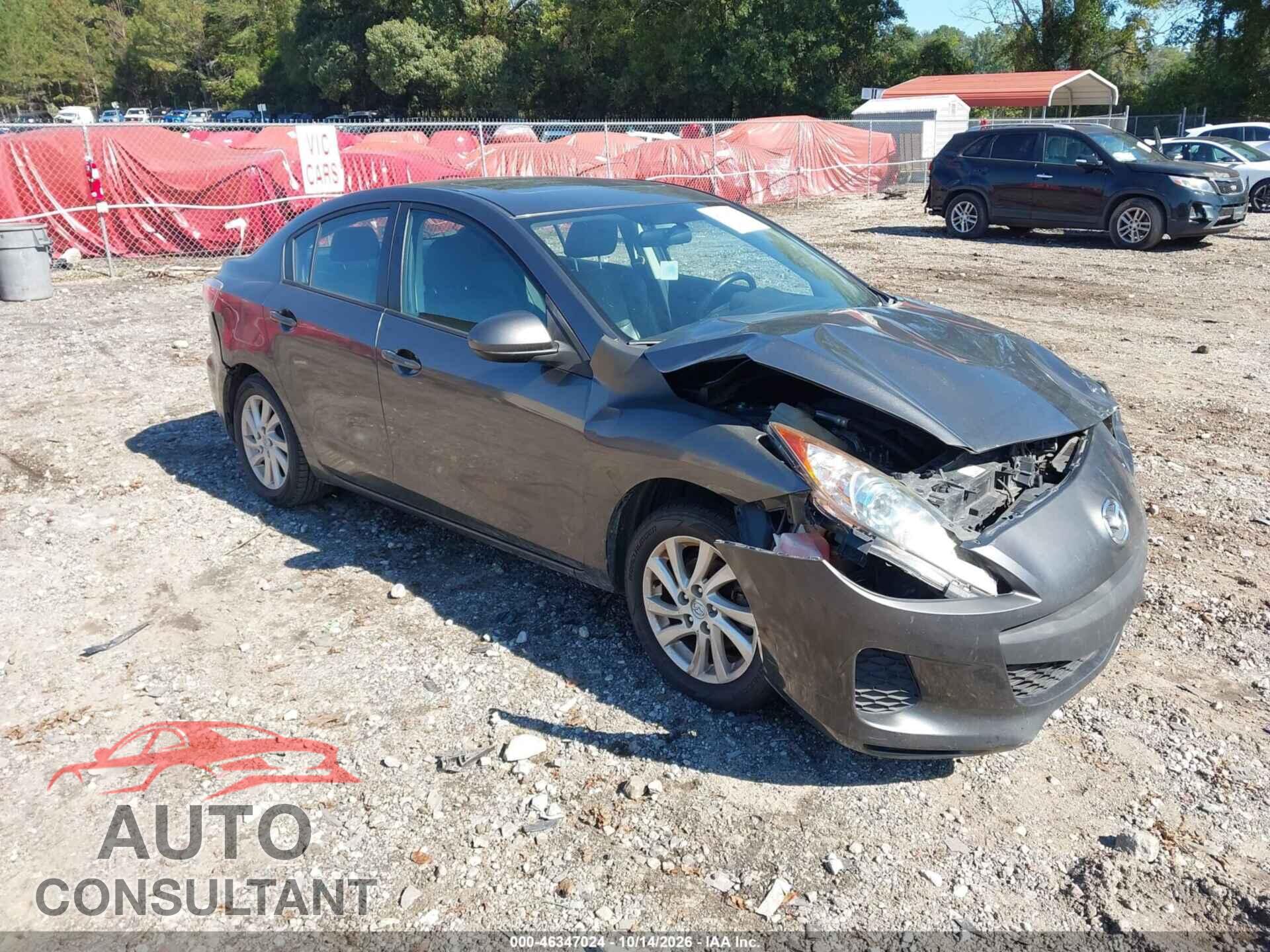 MAZDA MAZDA3 2012 - JM1BL1W76C1630291