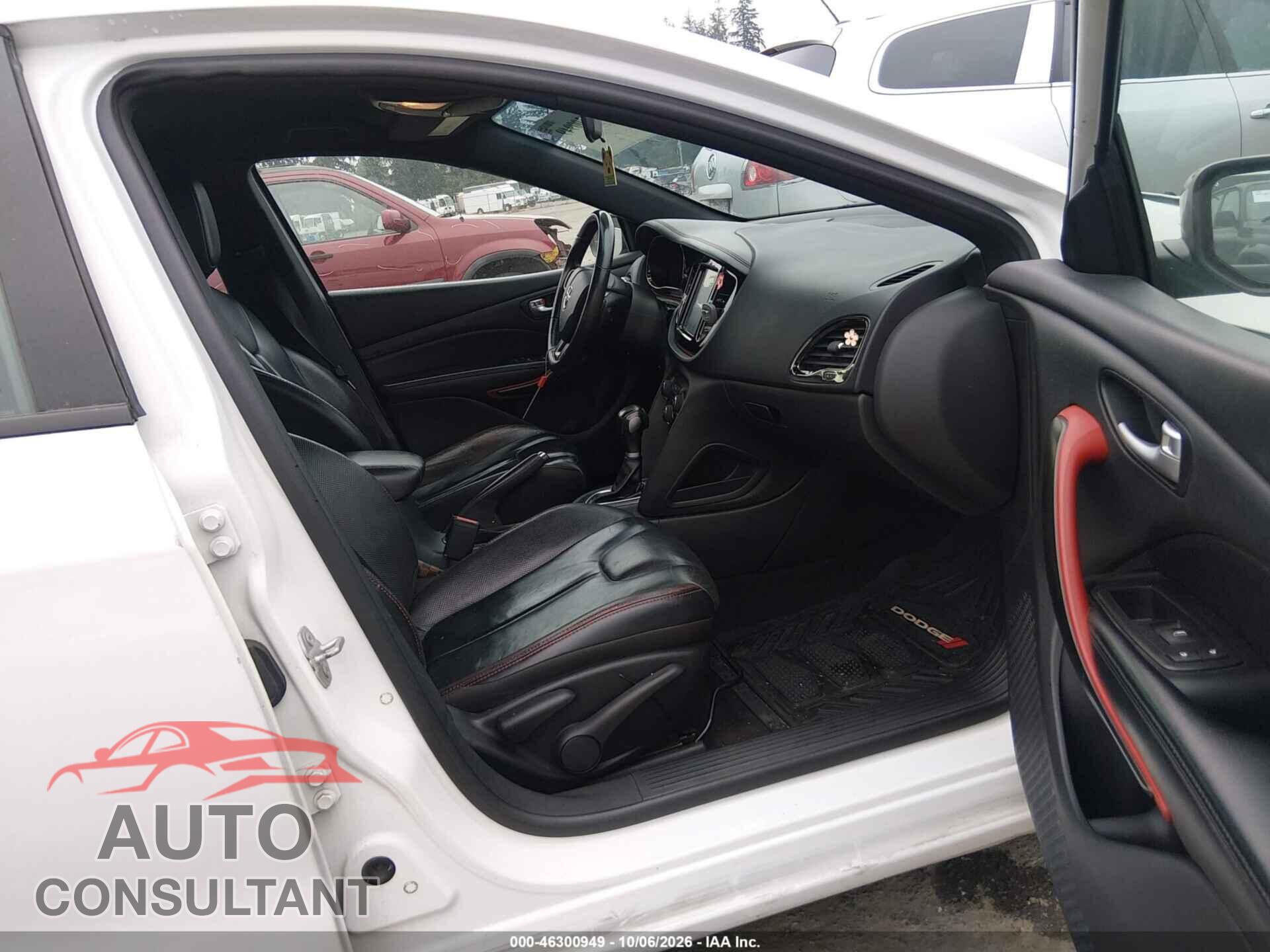 DODGE DART 2015 - 1C3CDFEB8FD362680