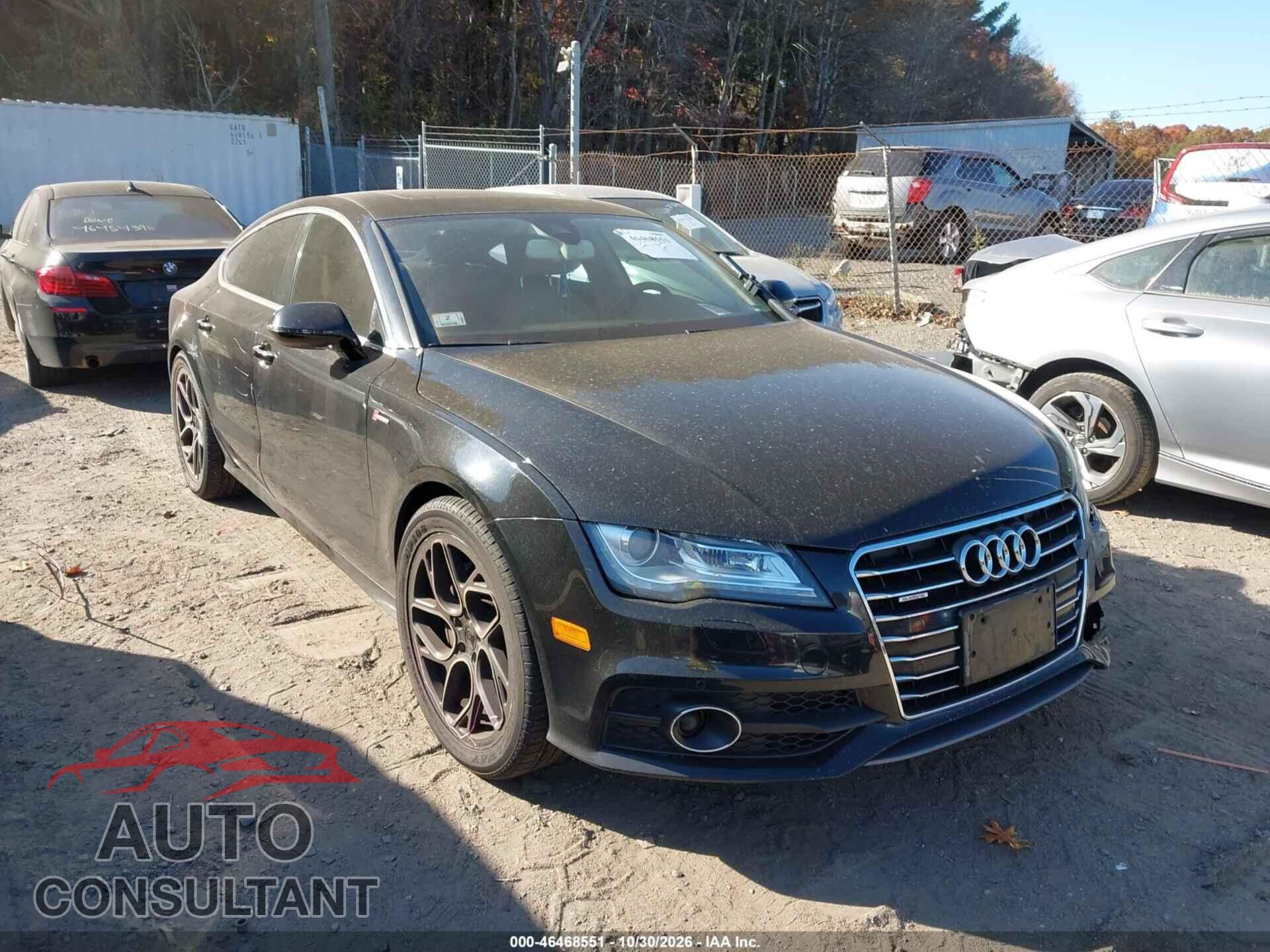AUDI A7 2012 - WAU2GAFC6CN057741
