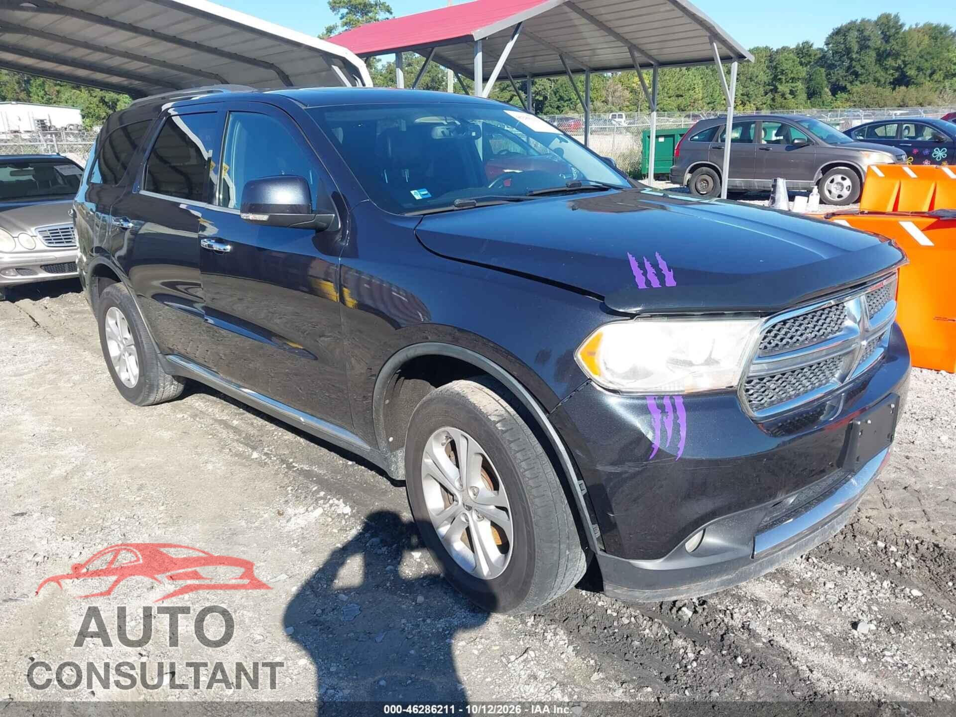 DODGE DURANGO 2013 - 1C4RDJDG6DC509295