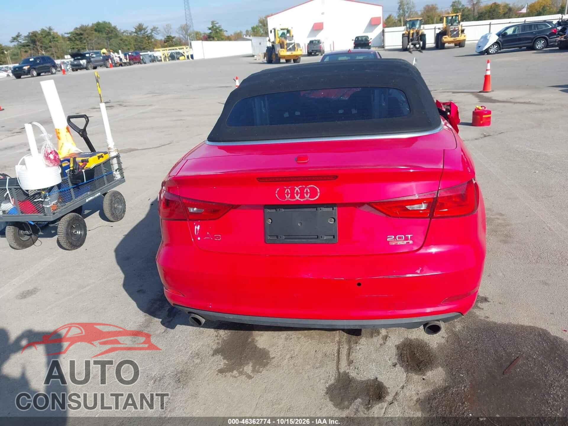AUDI A3 2015 - WAU7FLFF6F1119603