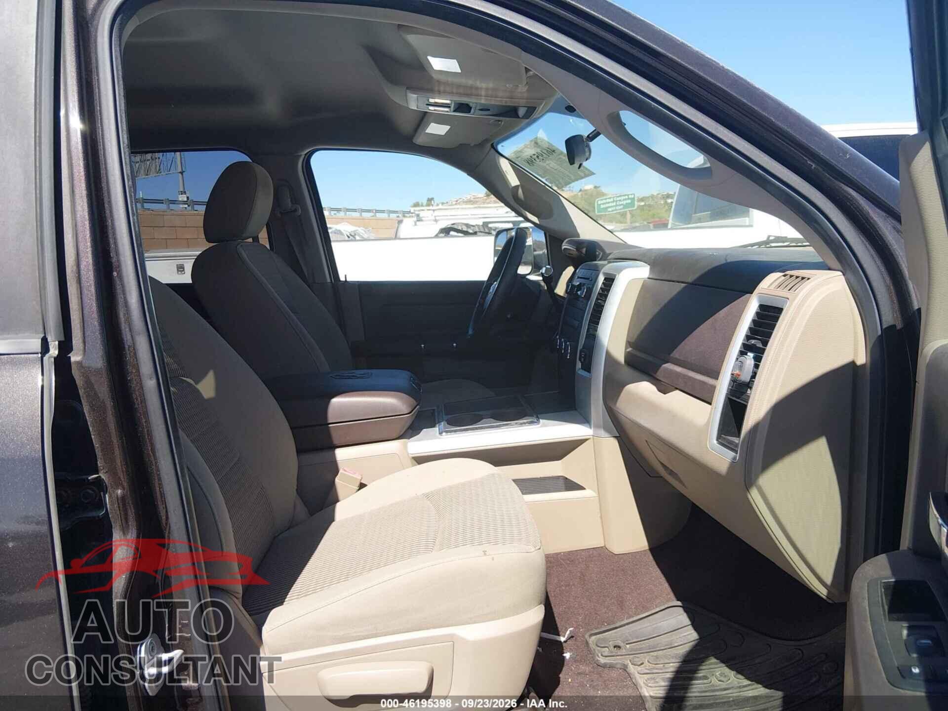 DODGE RAM 2500 2010 - 3D7TP2CL3AG134269