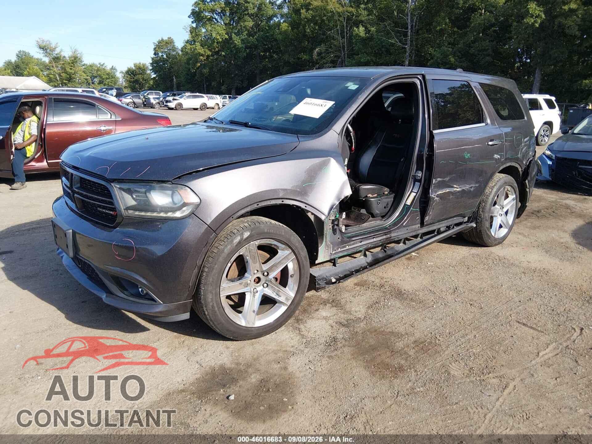 DODGE DURANGO 2016 - 1C4SDJCTXGC302011