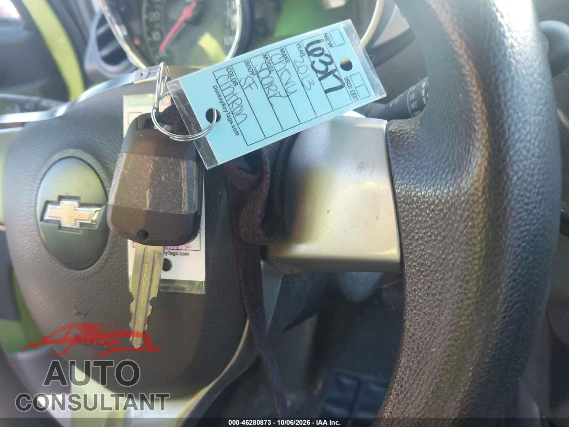 CHEVROLET SPARK 2013 - KL8CB6S94DC593252