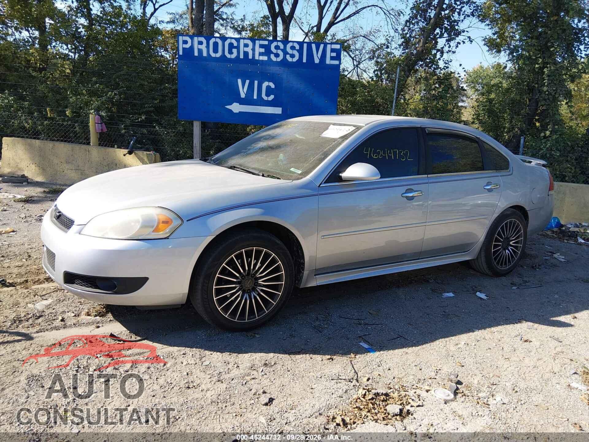 CHEVROLET IMPALA 2012 - 2G1WC5E33C1171814