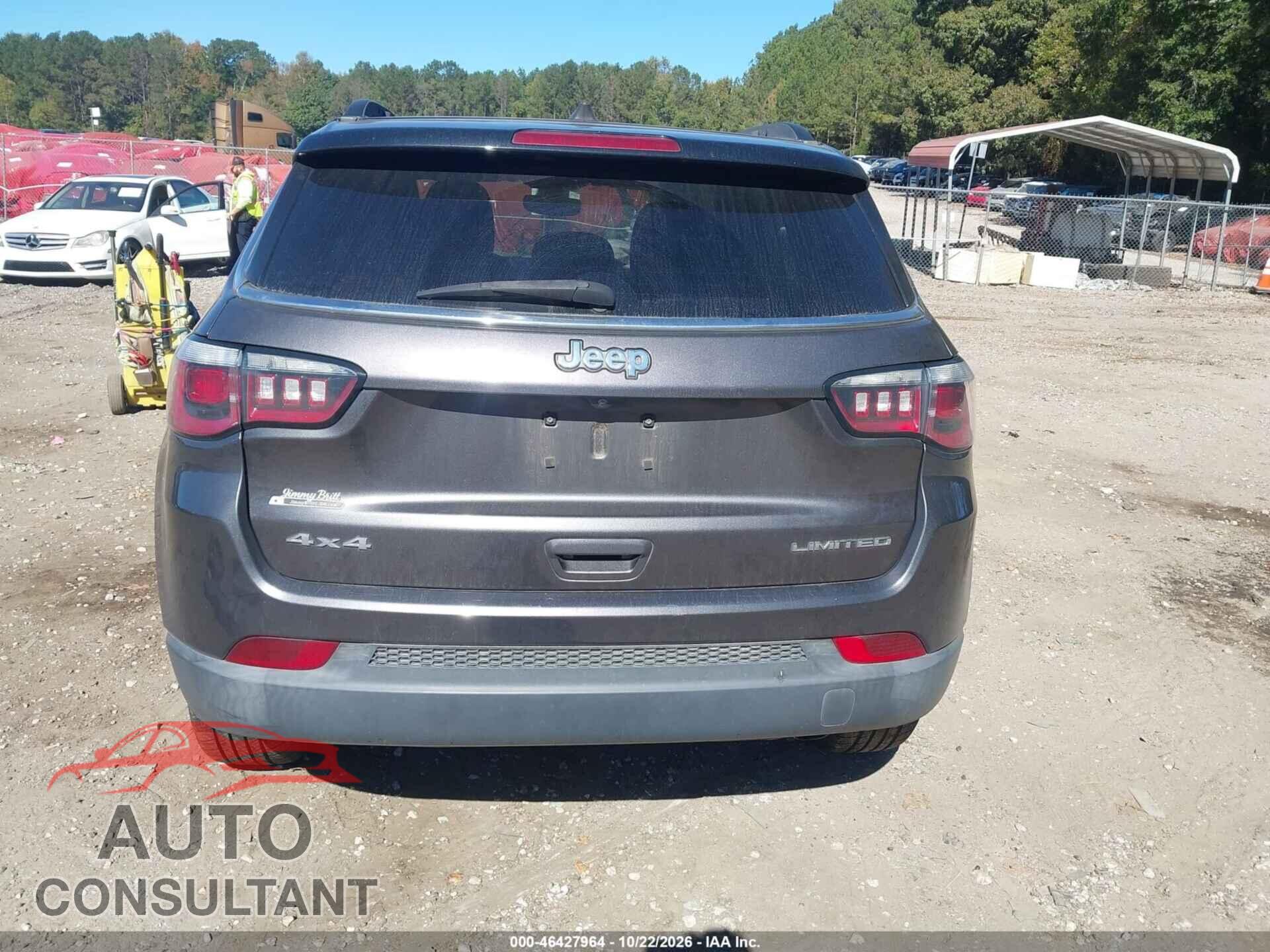 JEEP NEW COMPASS 2017 - 3C4NJDCB4HT674531