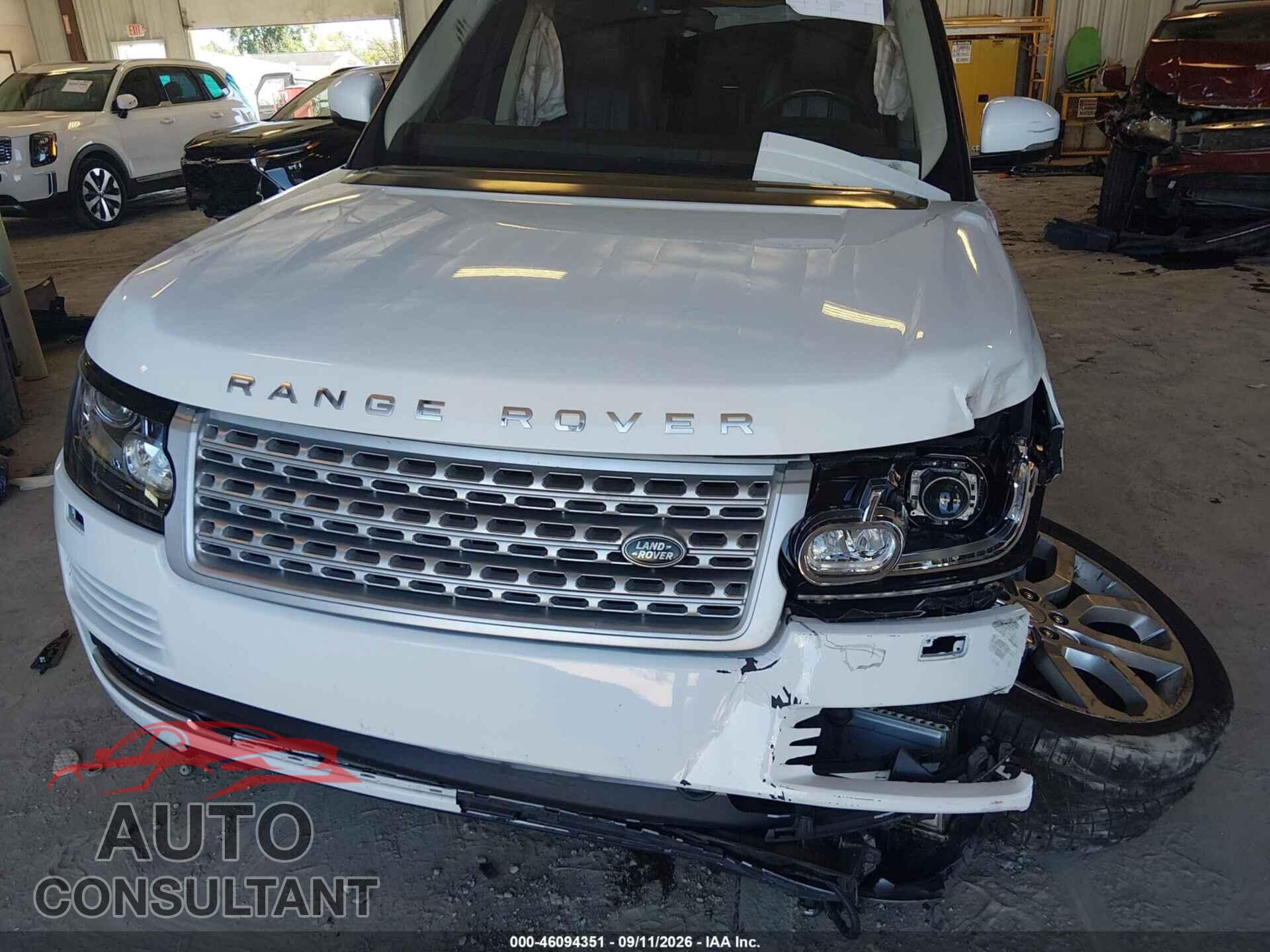 LAND ROVER RANGE ROVER 2016 - SALGS2KF4GA245709