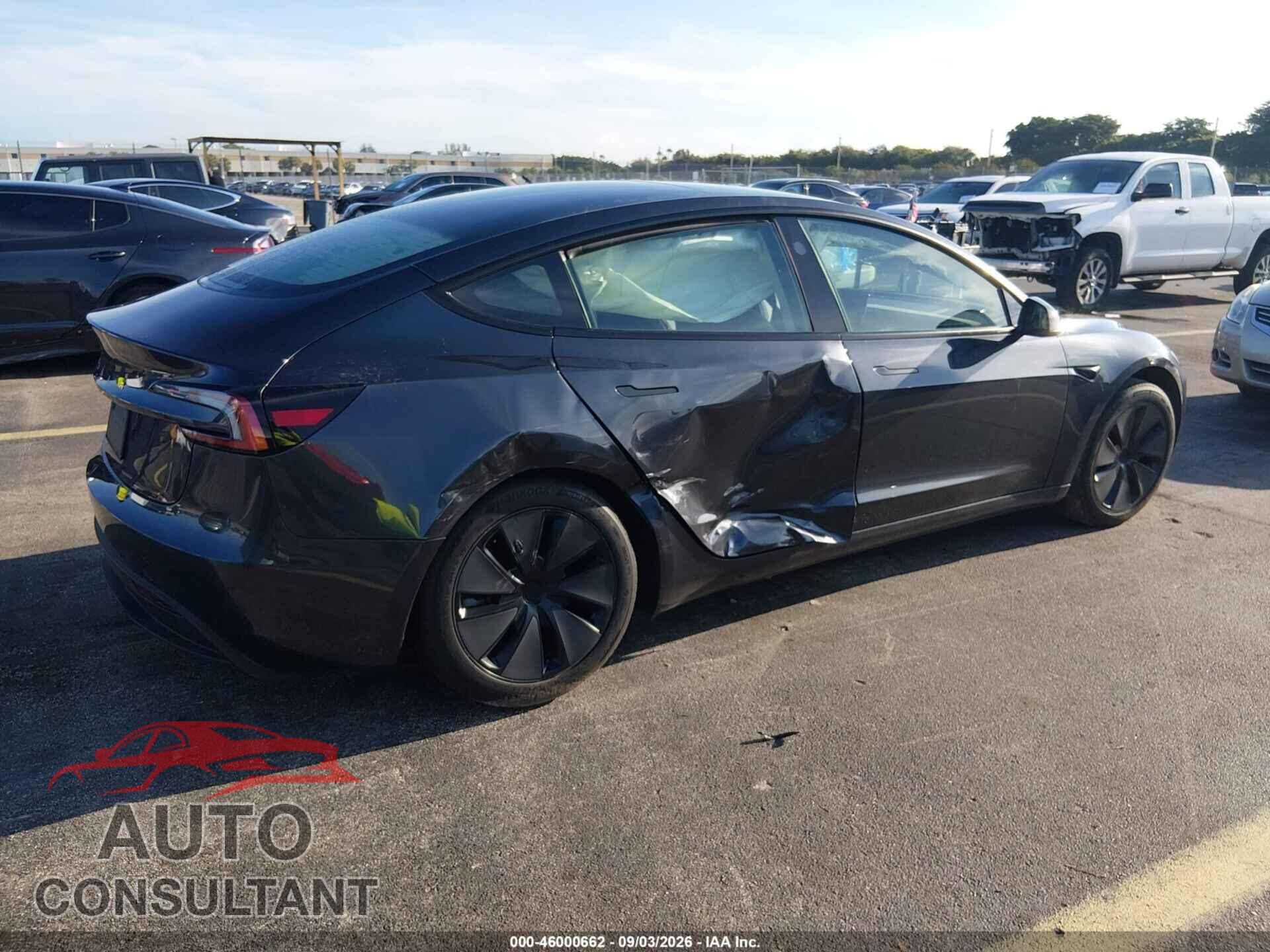TESLA MODEL 3 2025 - 5YJ3E1EA9SF976367