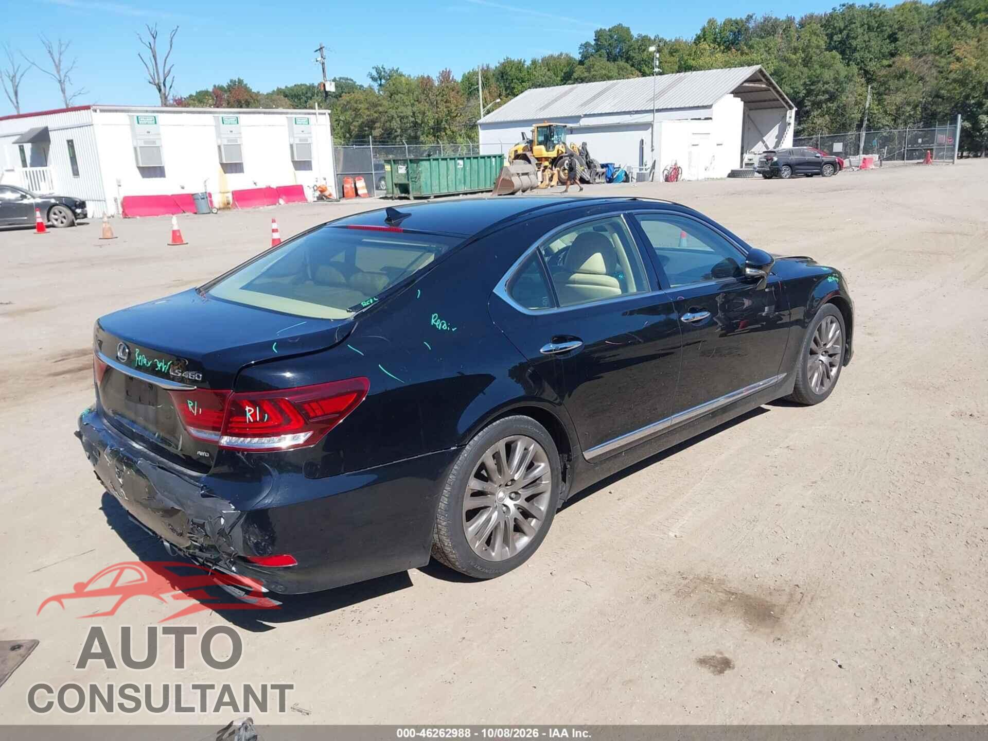 LEXUS LS 460 2013 - JTHCL5EF7D5016735