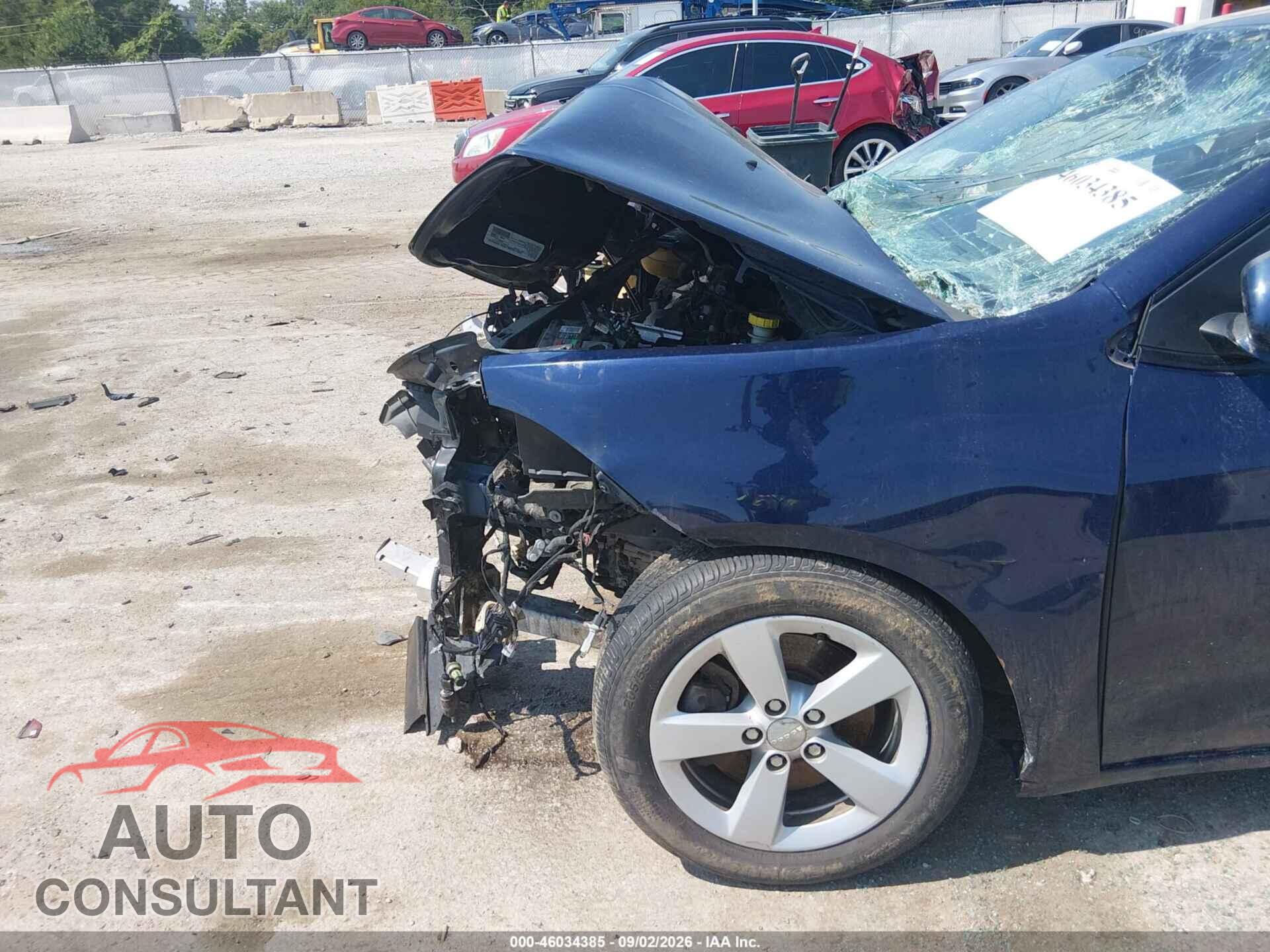 DODGE DART 2015 - 1C3CDFBB2FD315486